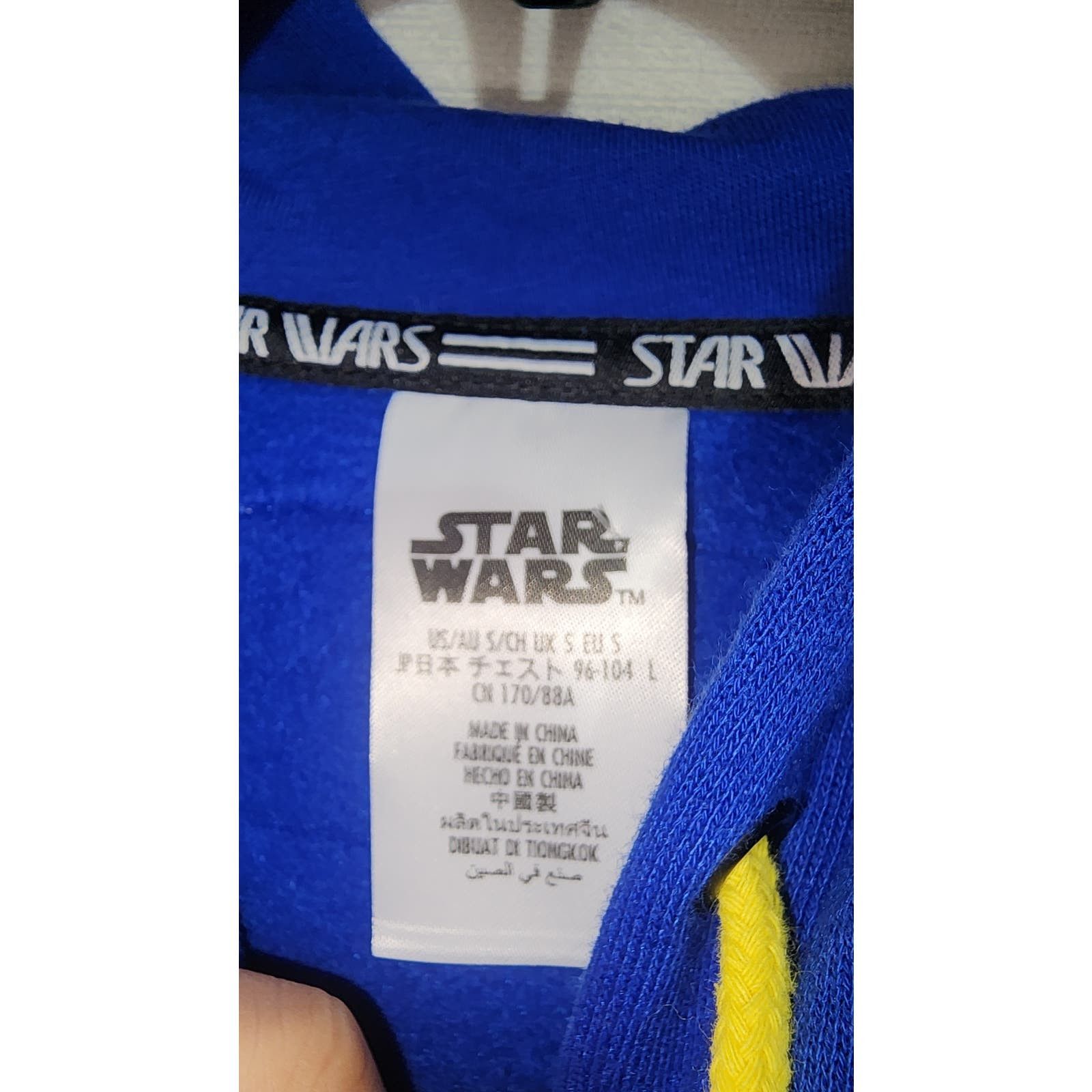 Star Wars star wars Vader blue hoodie size small men Size S / US 4 / IT 40 - 6 Thumbnail