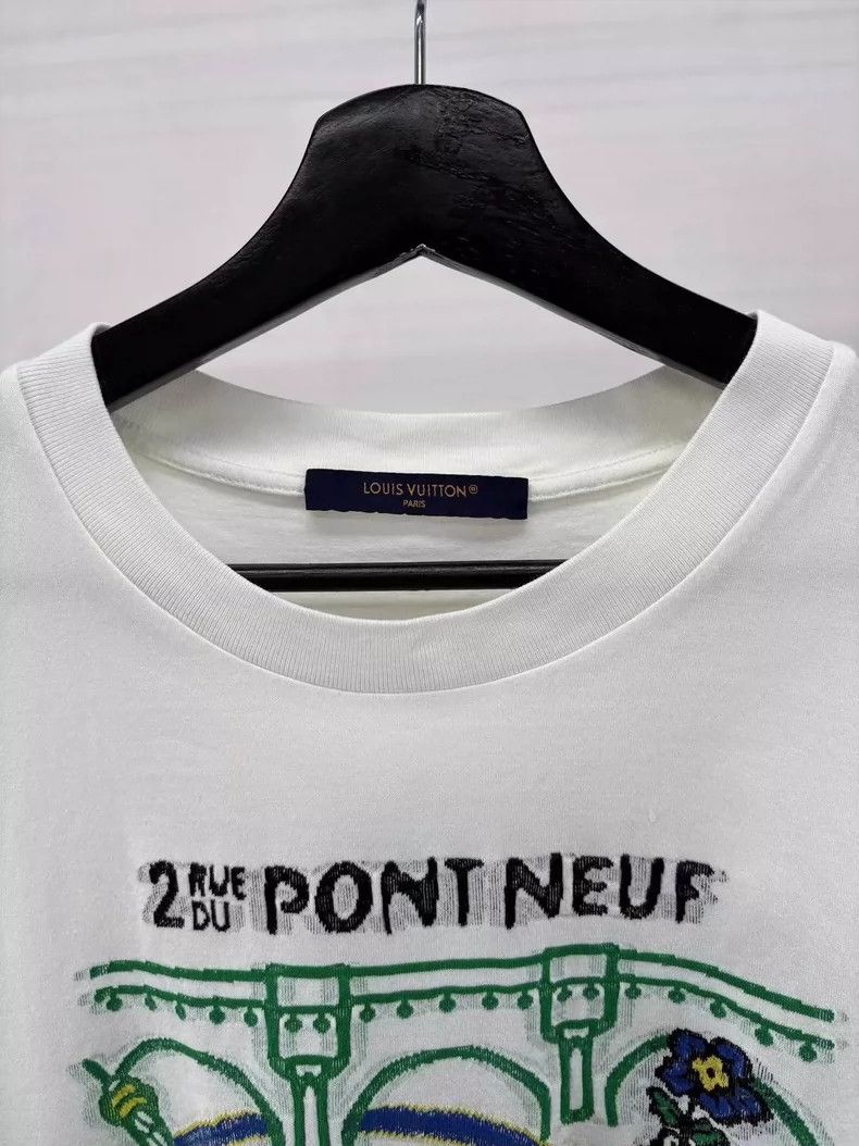 Louis Vuitton Louis Vuitton Iron tower embroidered flying line short slee Size US M / EU 48-50 / 2 - 4 Thumbnail