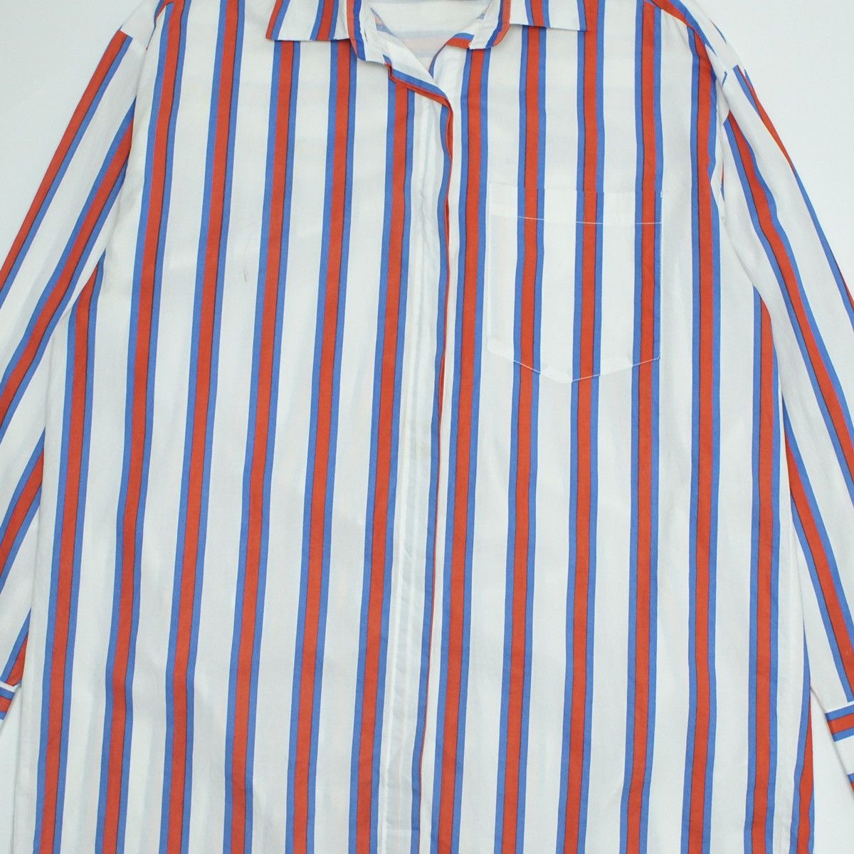 MSGM *NoTariff MSGM Milano Stripe Button Up Shirt Size XS / US 0-2 / IT 36-38 - 3 Thumbnail