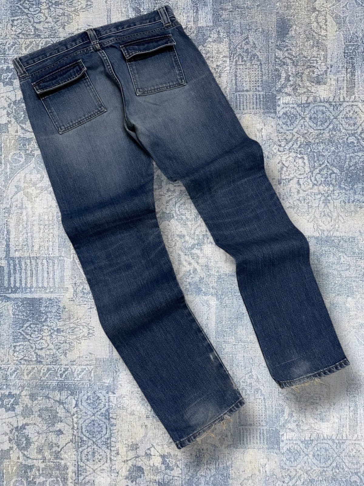 Japanese Brand Vintage 1990s Japan Designer Domingo Distressed Bush Pant Size US 31 - 10 Thumbnail