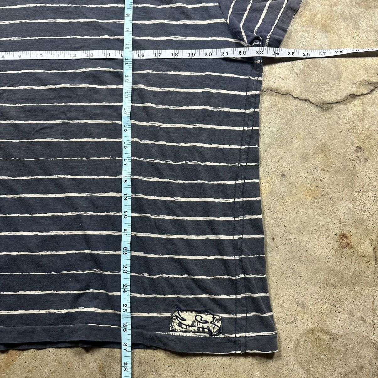 Tony Hawk Vintage Y2K Tony Hawk Blue Striped Single Stitch T-Shirt Size US XL / EU 56 / 4 - 6 Thumbnail