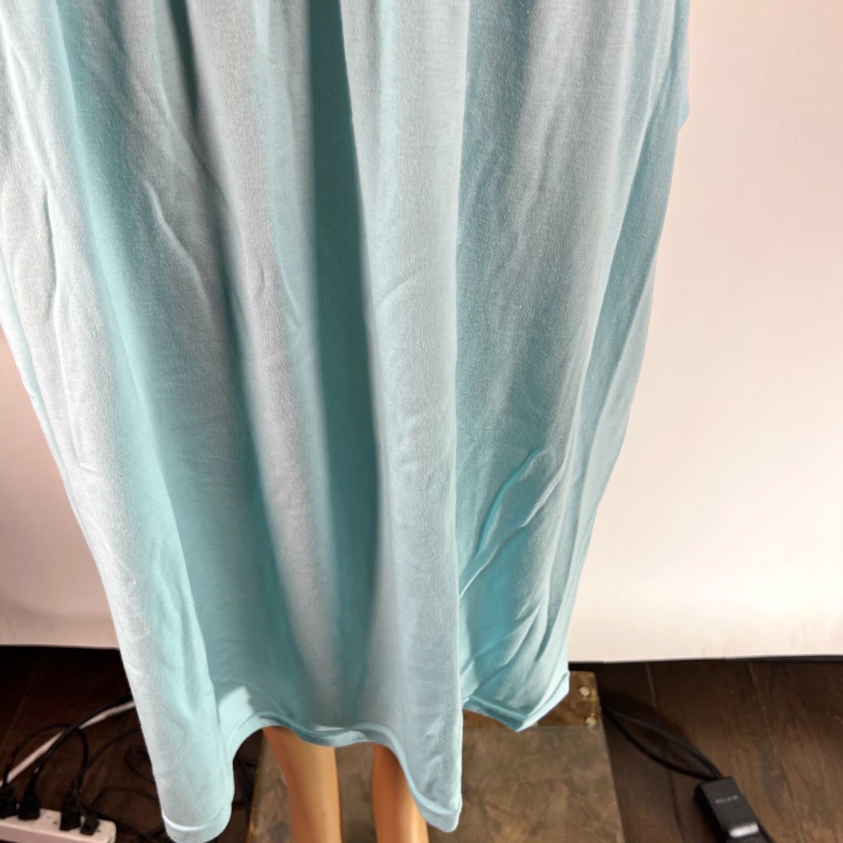 Vintage VINTAGE Favorites Womens Dress Sleeveless Scoop Neck Button Front Blue Midi Size Large Size L / US 10 / IT 46 - 5 Thumbnail