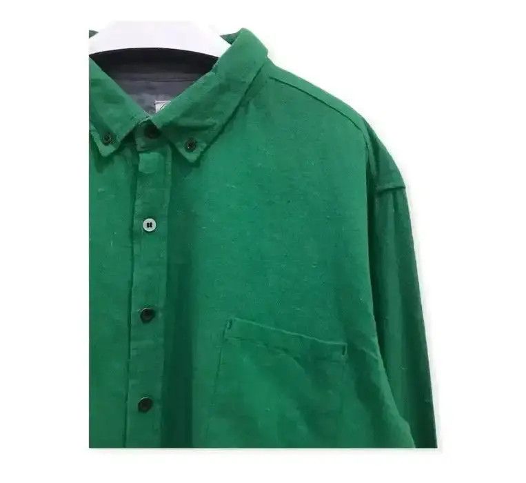 Vintage Japanese Brand Jadiss Clothing Plain Flannel Shirt Size US L / EU 52-54 / 3 - 3 Thumbnail