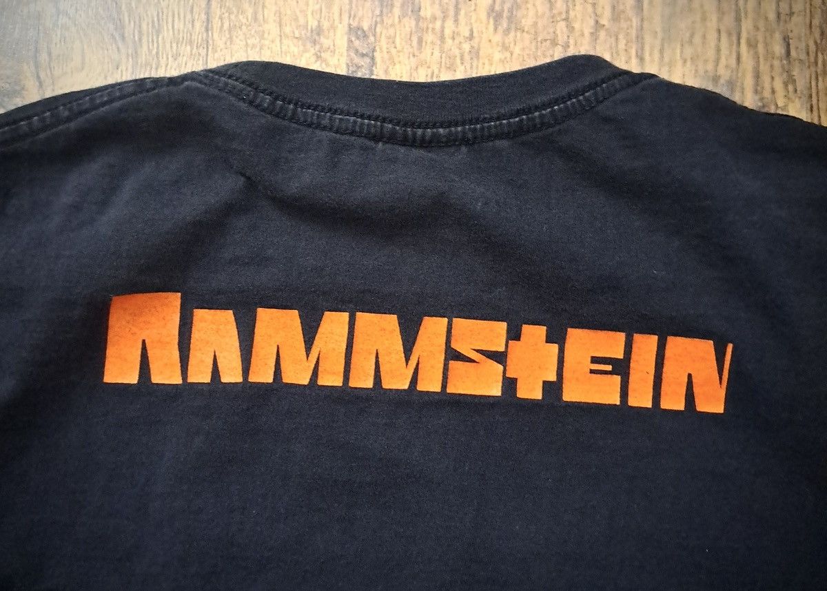 Band Tees × Vintage RAMMSTEIN x T-Shirt Size US L / EU 52-54 / 3 - 4 Thumbnail