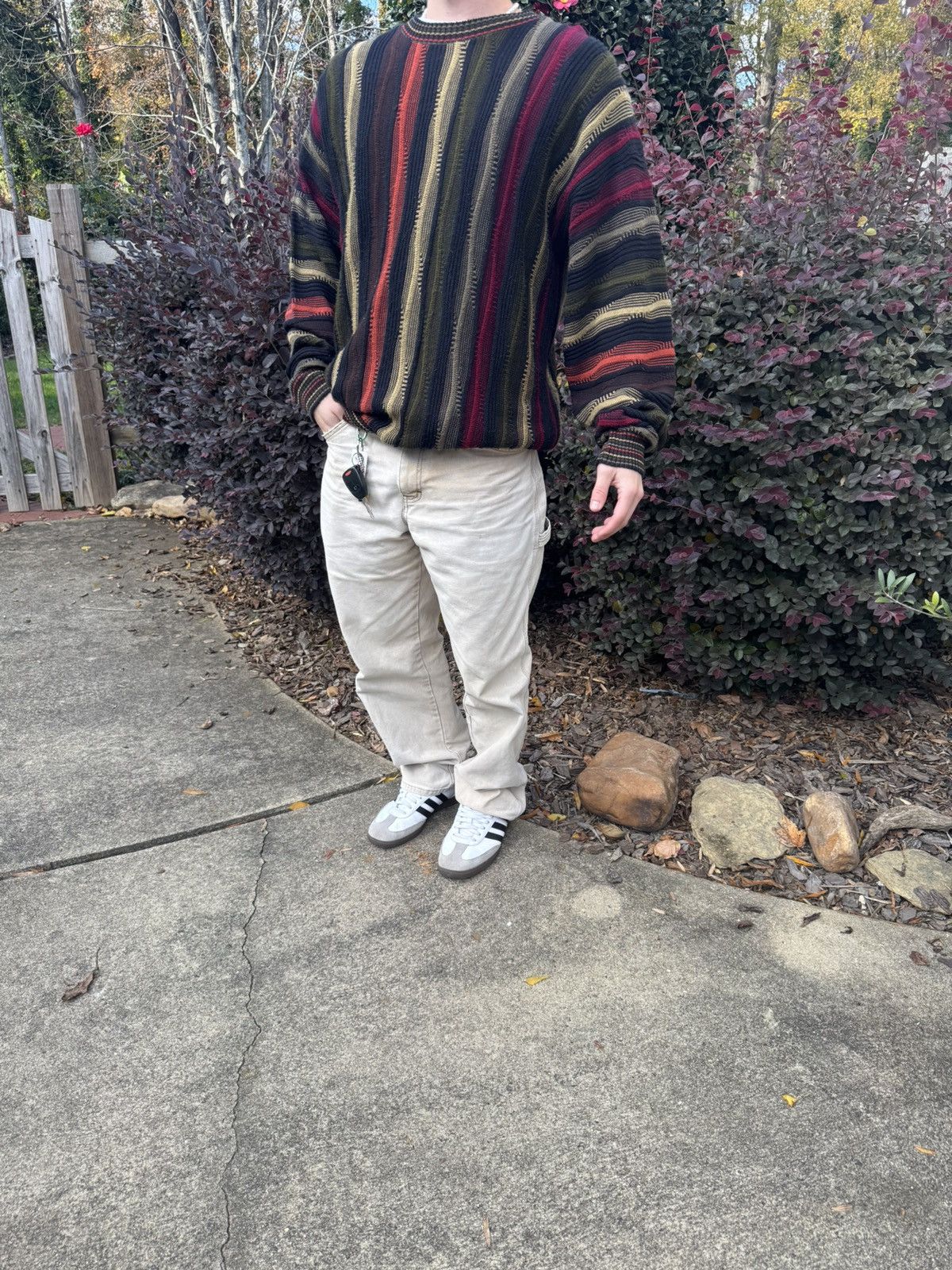 Coogi 90s Protégé Multi-Colored Coogi Style Essential Sweater Size US L / EU 52-54 / 3 - 3 Thumbnail