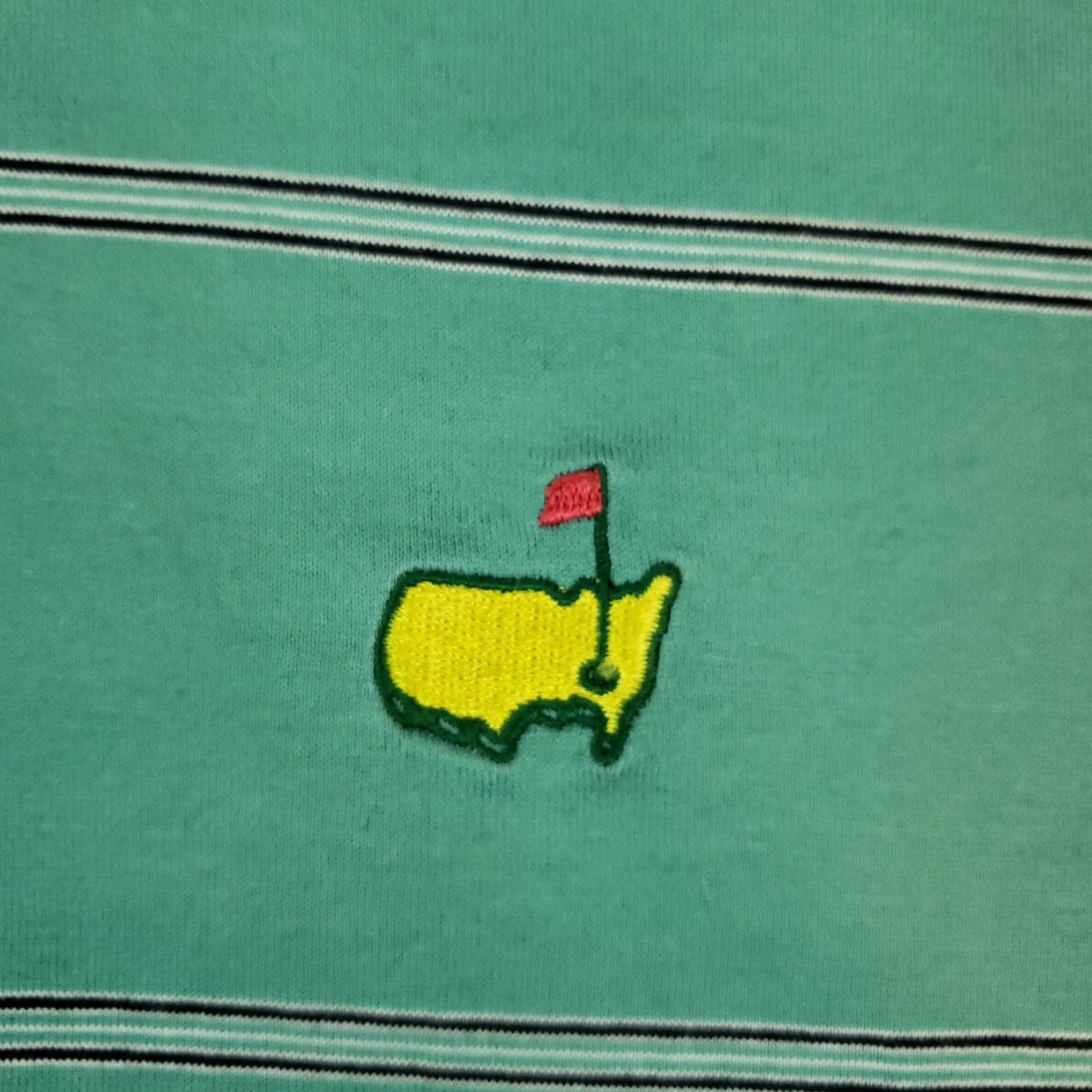 Vintage Golf Shirt Mens Large Green Size US L / EU 52-54 / 3 - 6 Thumbnail
