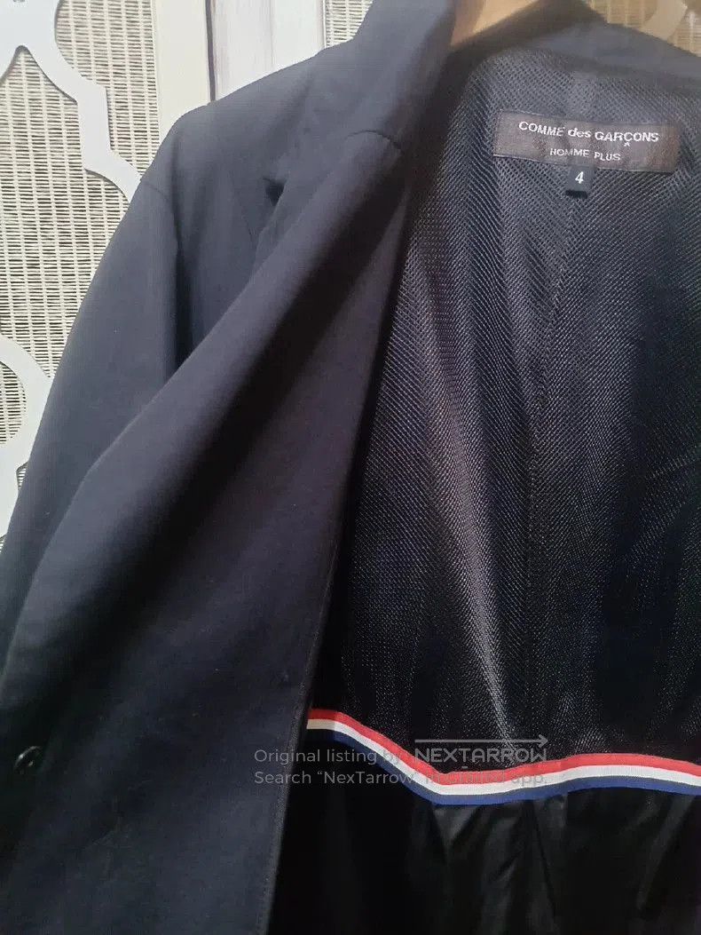 Comme des Garcons COMME des GARCONS HOMME PLUS Cotton Trench Coat. Size US L / EU 52-54 / 3 - 6 Thumbnail