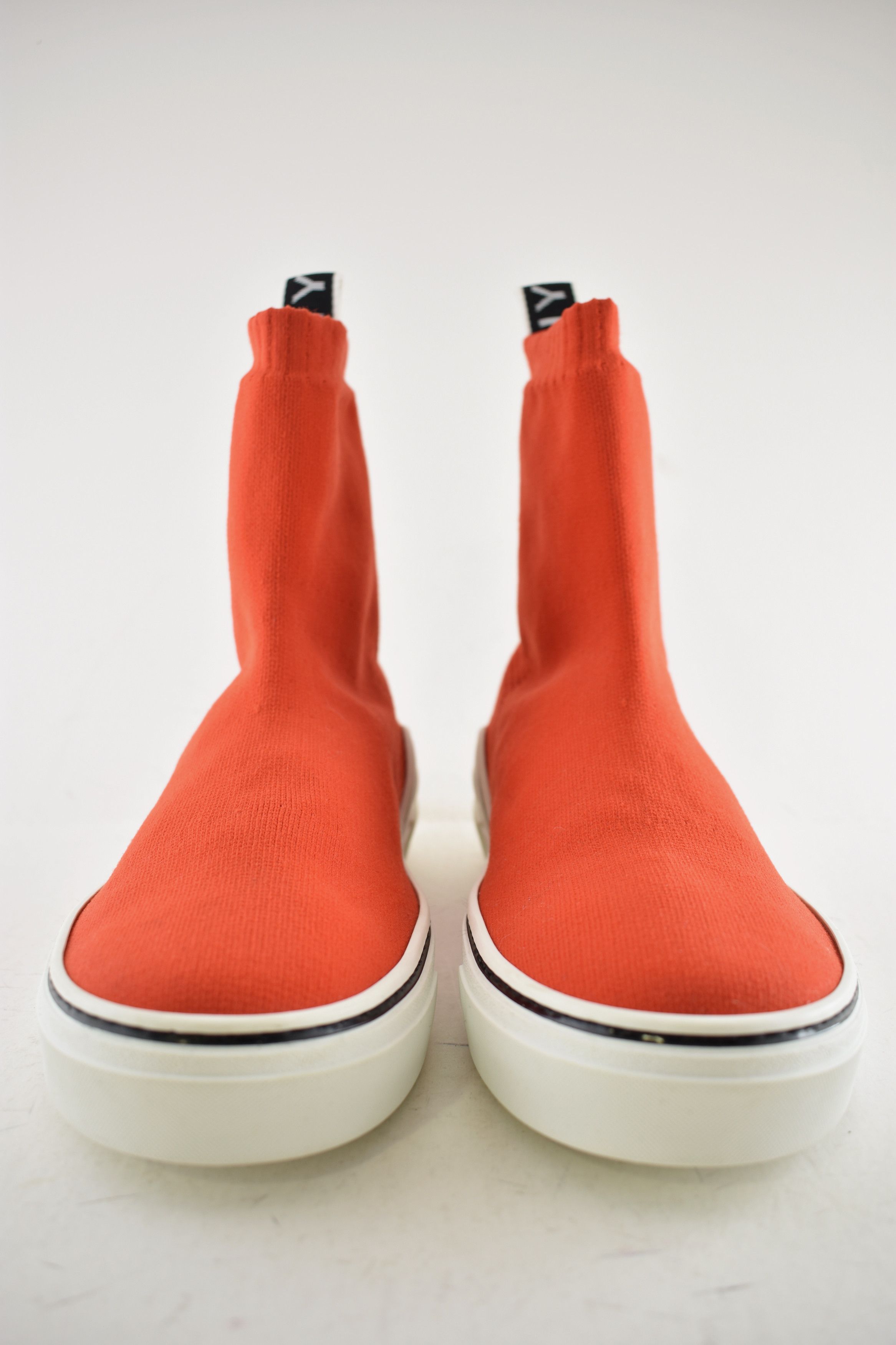 Givenchy George V Sock White High Top Knit Trainer Sneaker 43.5 10.5 Size US 10.5 / EU 43-44 - 6 Thumbnail