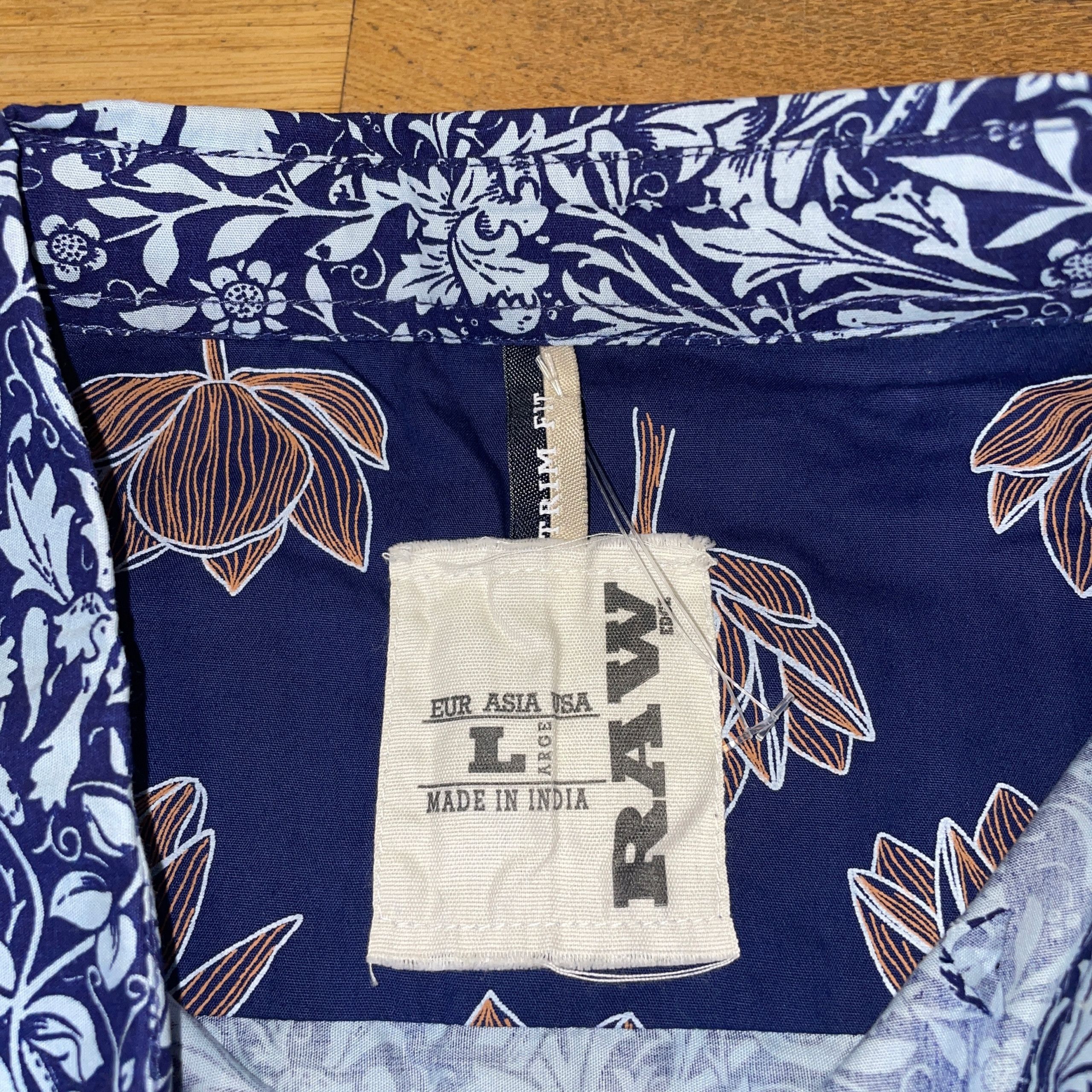 G-Star × Raw State RAW MEN'S SHORT SLEEVE SHIRT SUMMER 100% COTTON Size L Size US L / EU 52-54 / 3 - 2 Thumbnail
