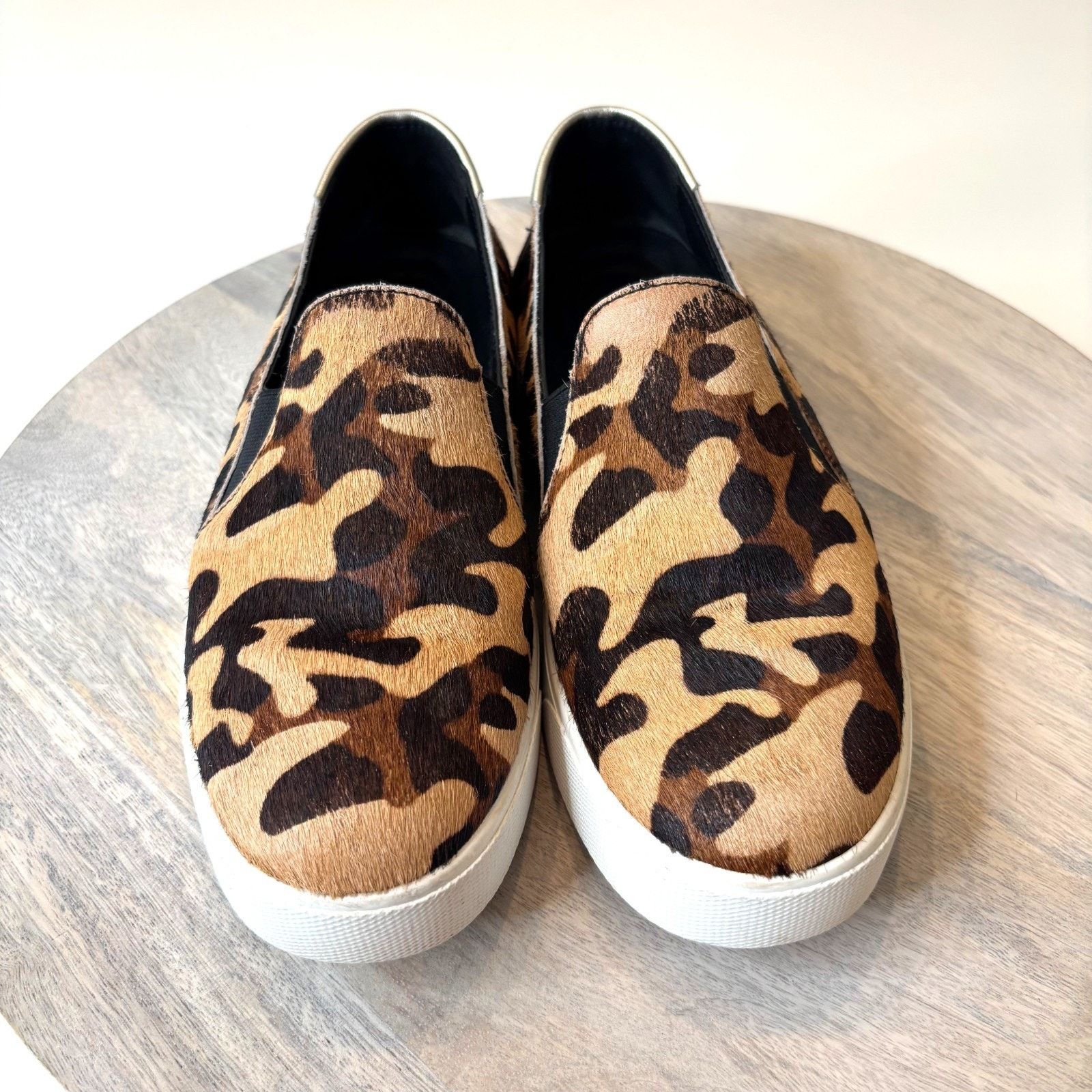 Cole Haan Cole Haan Leopard Sneakers 8B Calf Hair Cheetah Print Casual Size US 8 / IT 38 - 4 Thumbnail