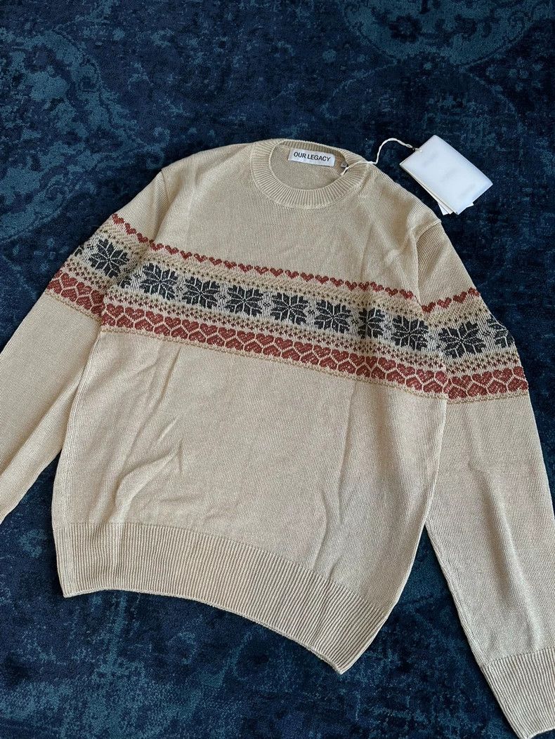 Our Legacy size50 Knitted round neck