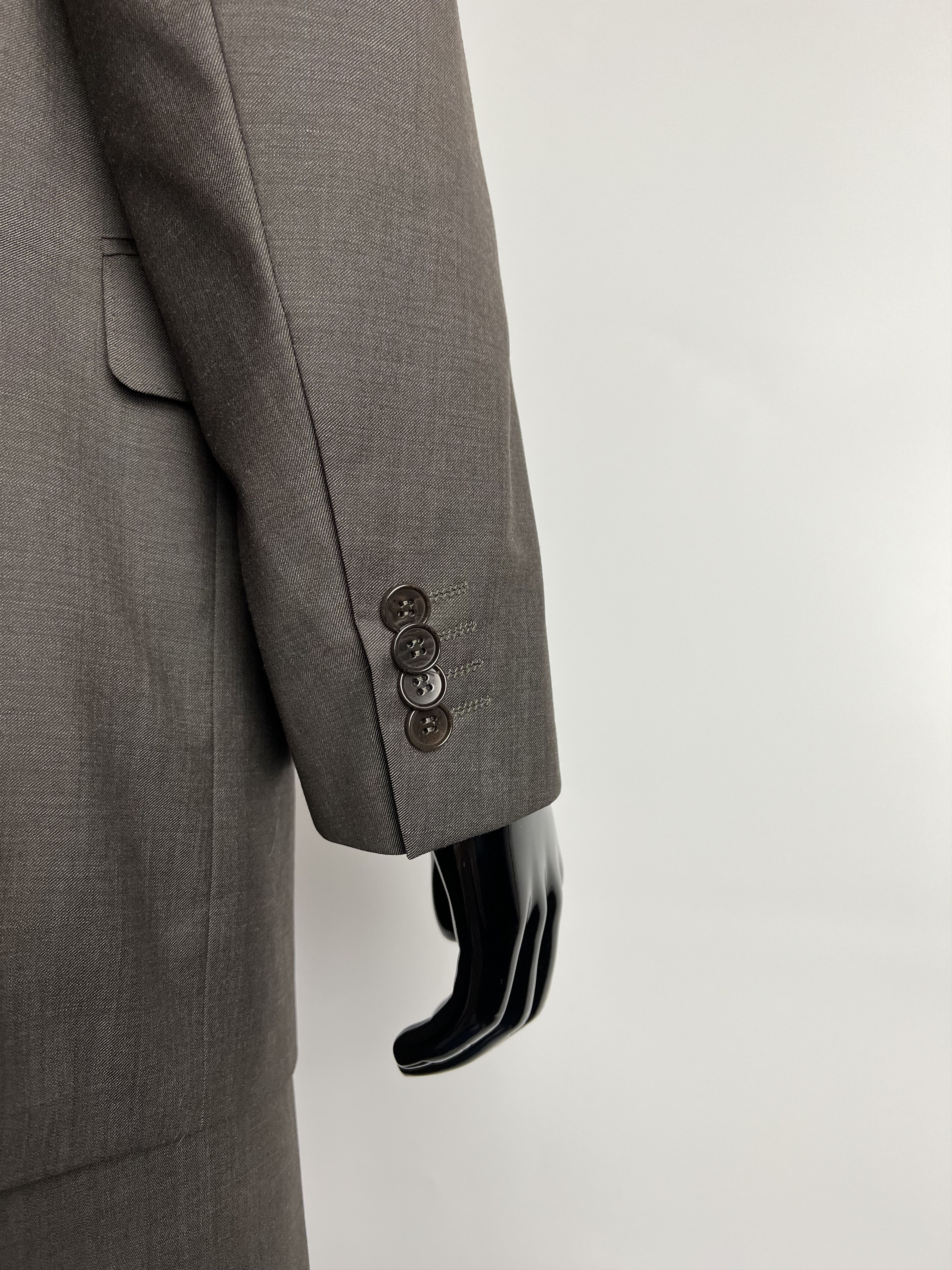 Balmain Balmain Home Men's Wool Suit Size 52 Size 52R - 3 Thumbnail