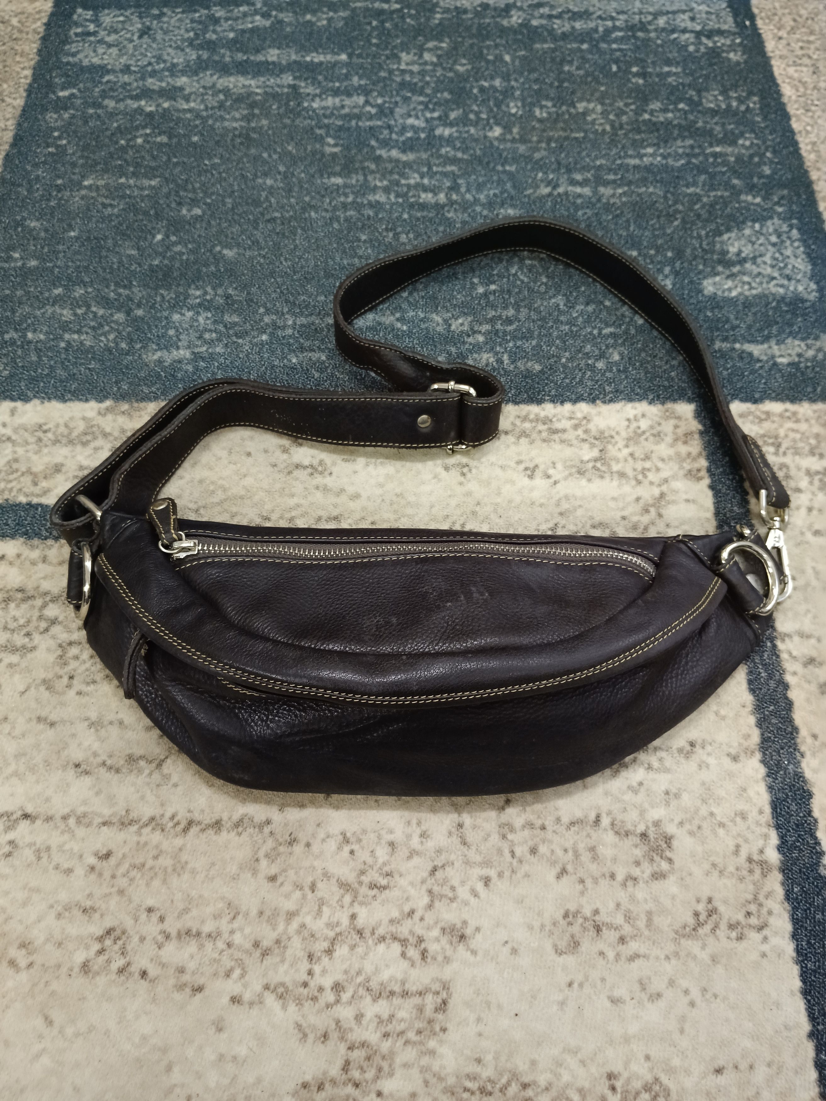 Leather DAY'S ART HANDMADE LEATHER CROSSBODY Size ONE SIZE - 2 Thumbnail