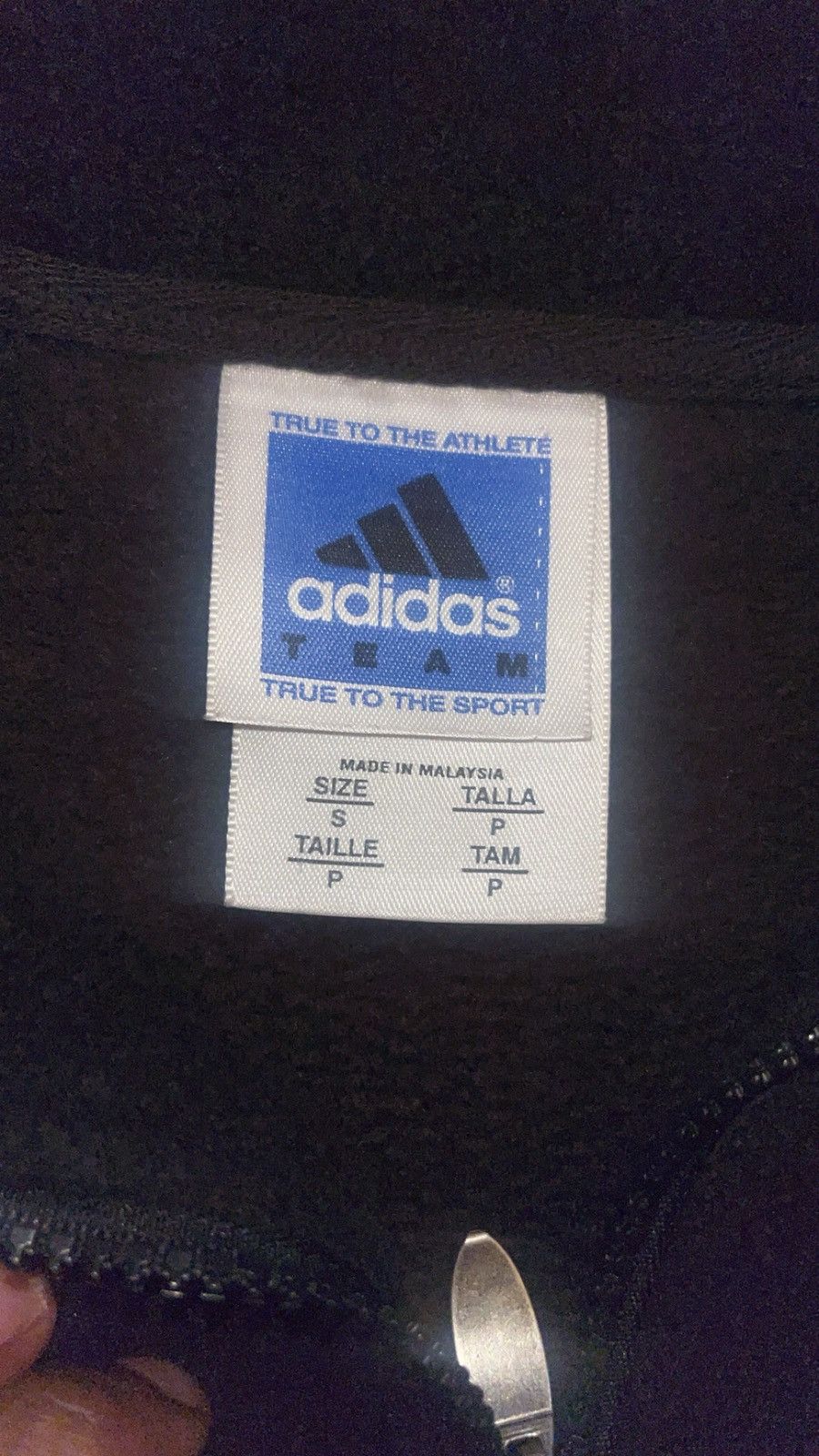 Adidas Vintage Adidas Fleece Zip Jacket Size US S / EU 44-46 / 1 - 2 Thumbnail