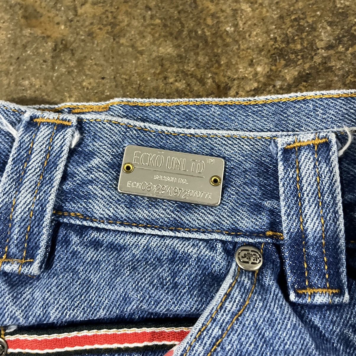 Ecko Unltd. × JNCO × Vintage Crazy Vintage Y2K Ecko UNLTD Carpenter Jeans Baggy Skater Size US 36 / EU 52 - 11 Thumbnail