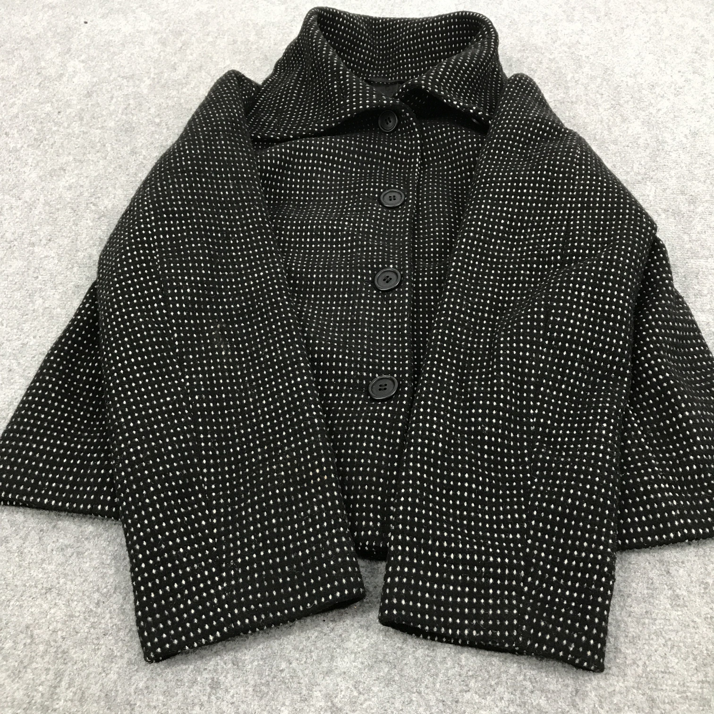 Benetton × Japanese Brand BENETTON BUTTON WOOL JACKET Size US M / EU 48-50 / 2 - 7 Thumbnail