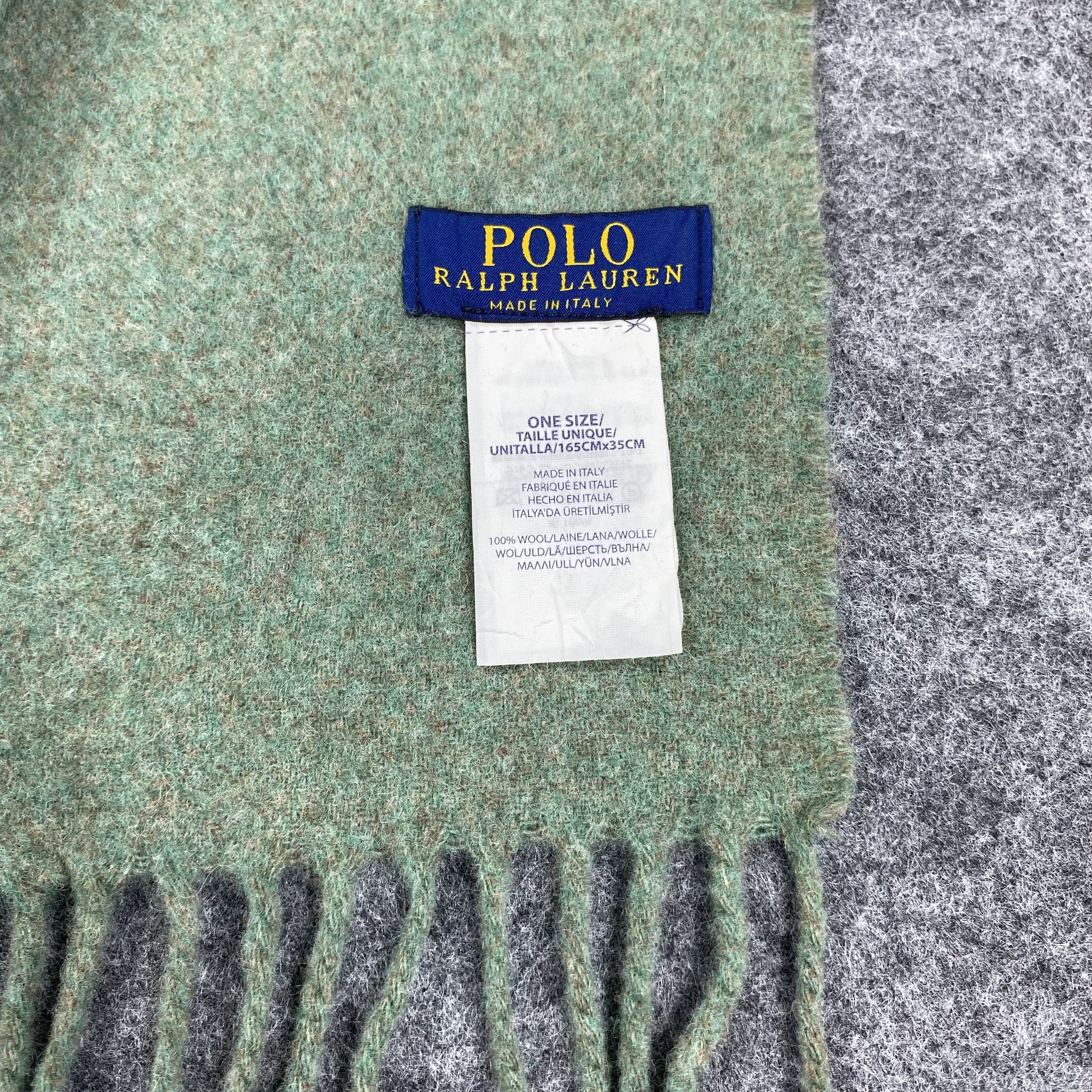Polo Ralph Lauren × Vintage GF10119 Polo Ralph Lauren Scarf Neck Wear Muffler Nova Check Size ONE SIZE - 3 Thumbnail