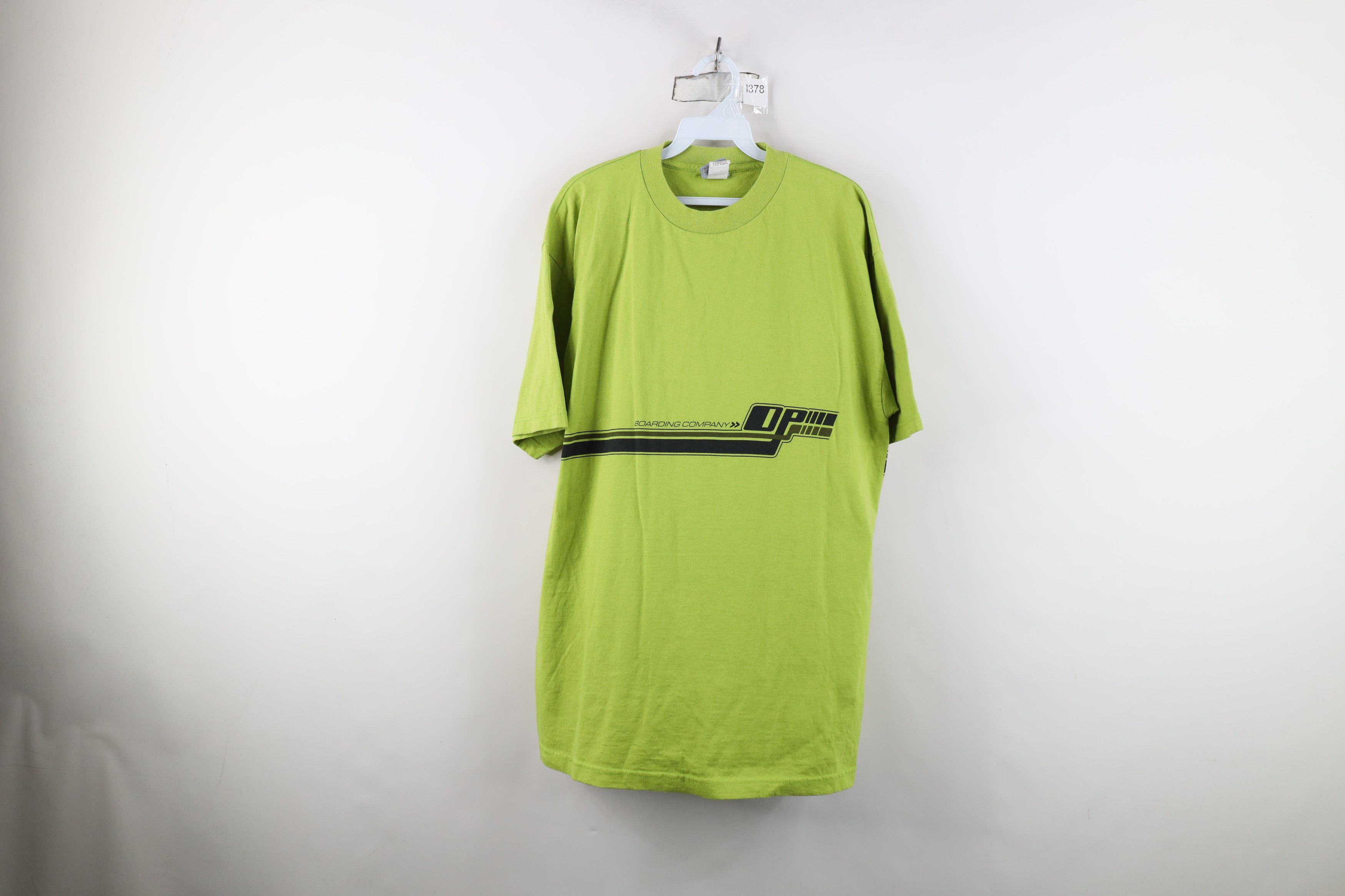 Ocean Pacific Vintage 90s Ocean Pacific OP Surfing Spell Out T-Shirt Green Size US L / EU 52-54 / 3 - 1 Thumbnail