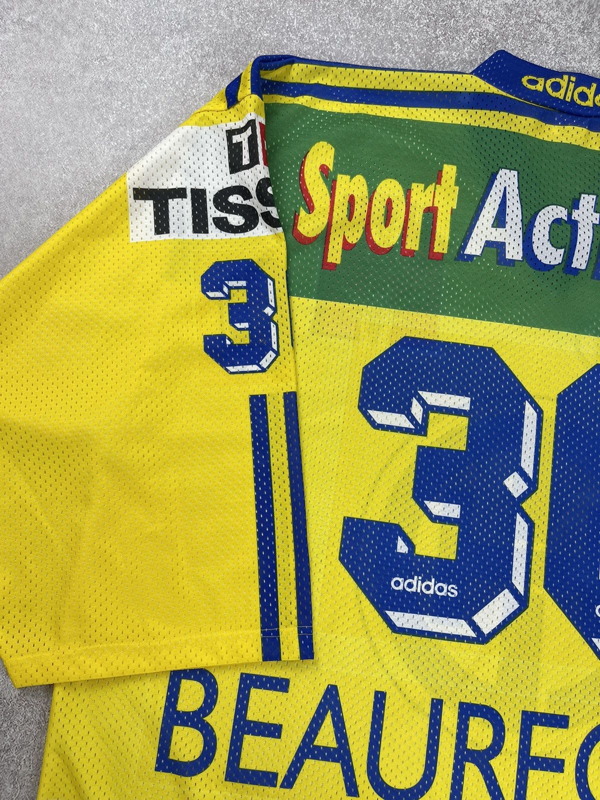 Adidas × NHL × Vintage HC Davos Vintage Adidas Ice Hockey 30 Beauregard Jersey Size US XL / EU 56 / 4 - 10 Thumbnail