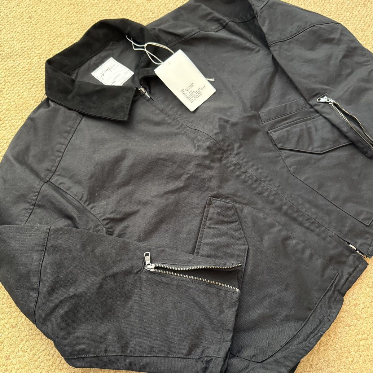 Other ANCELLM attic FINX CO ZIP BLOUSON JACKET Size US M / EU 48-50 / 2 - 3 Thumbnail