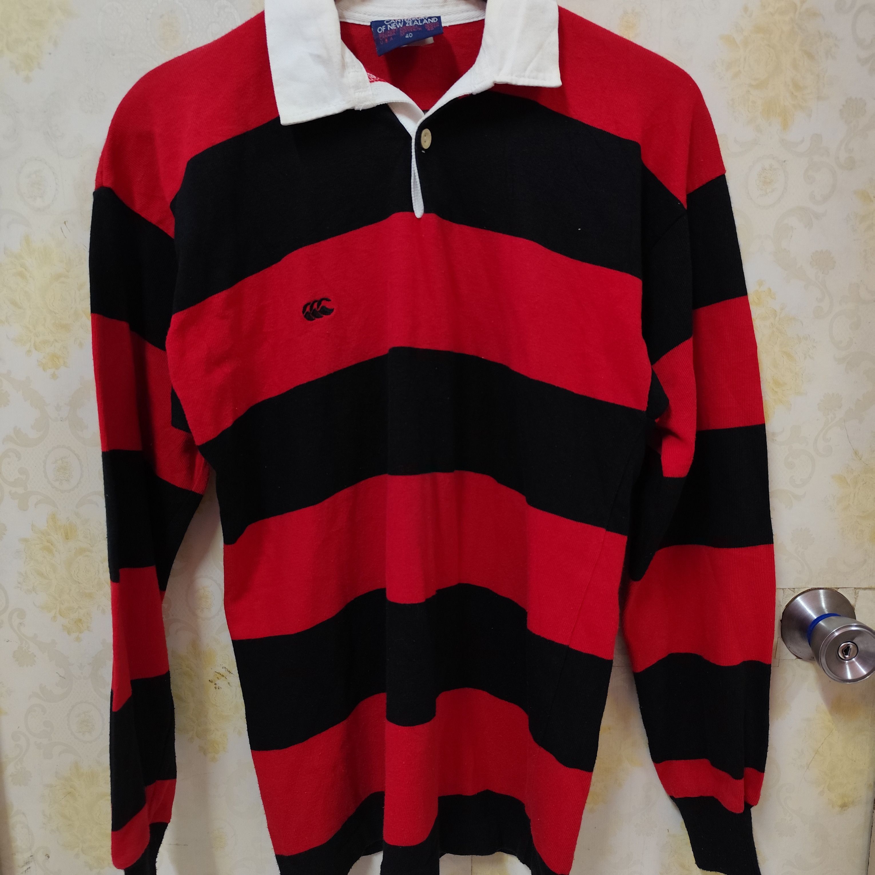Canterbury of New Zealand × Vintage 🇳🇿VINTAGE CANTERBURY MADE IN NEW ZEALAND LONG SLEEVE SHIRT Size US M / EU 48-50 / 2 - 2 Thumbnail