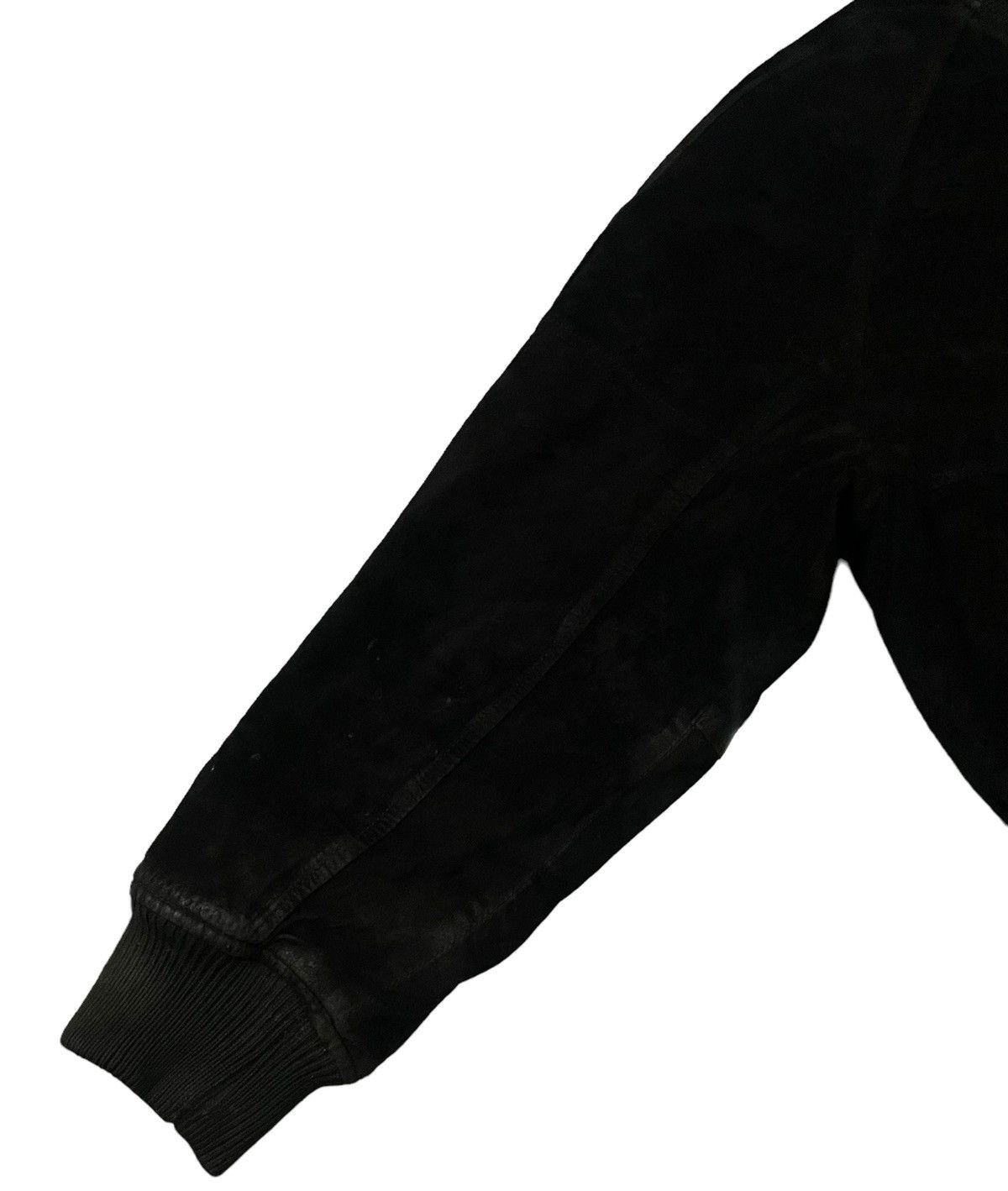 Japanese Brand Vintage Poshboy Blackout Pig Skin Leather Varsity Jacket Size US L / EU 52-54 / 3 - 8 Thumbnail