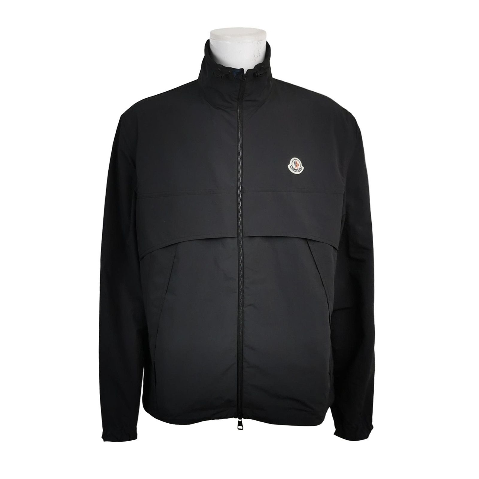 Moncler Moncler Solid Zip Jacket Size XL Size US XL / EU 56 / 4 - 1 Thumbnail
