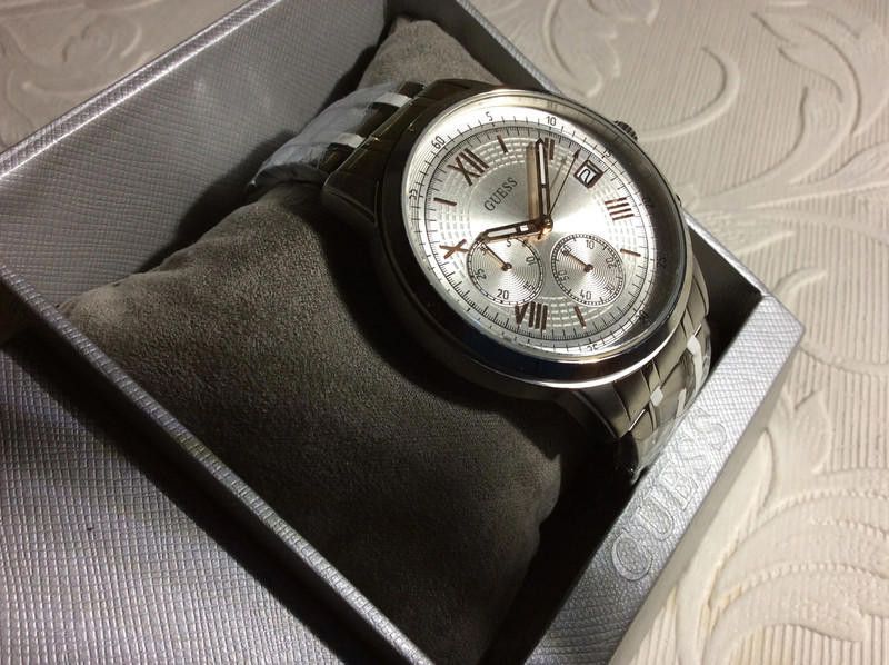 Guess Guess men's silver watch Size ONE SIZE - 3 Thumbnail