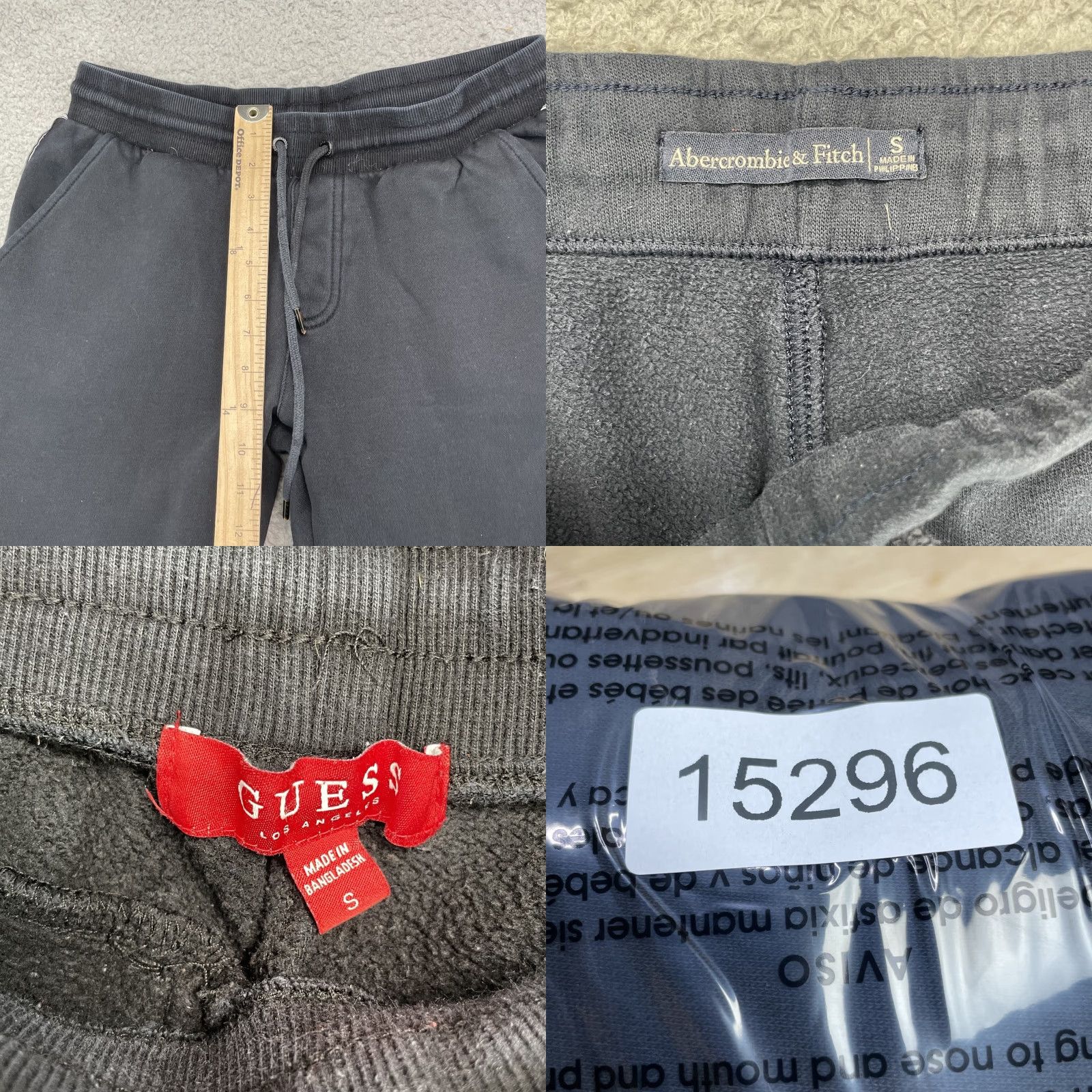 Abercrombie & Fitch Abercrombie & Fitch Jogger Pants LOT of 2 Womens Small Athleisure Y2K 70s 90s Retro Sports Casual Housewear Size 28" / US 6 / IT 42 - 8 Thumbnail