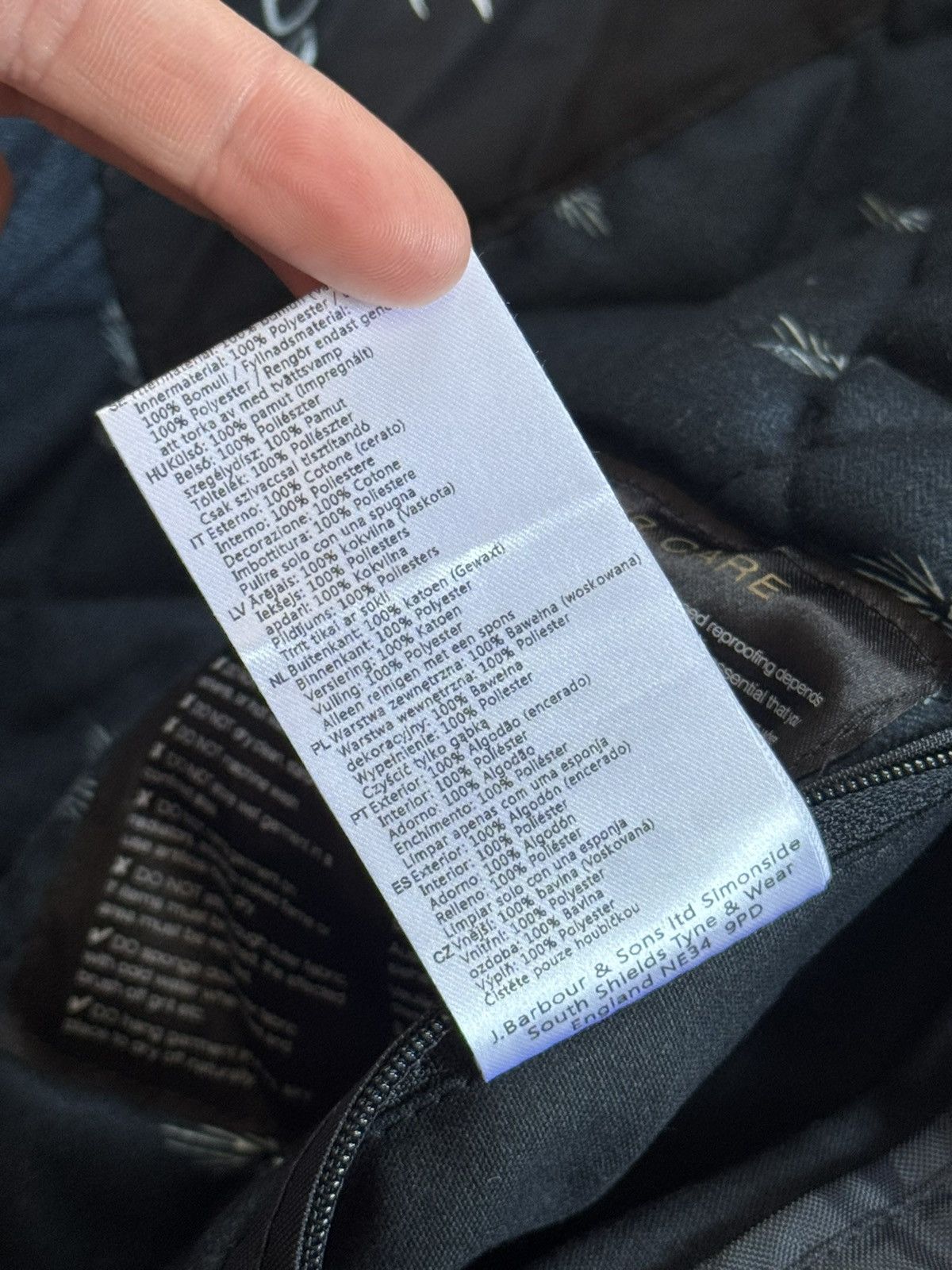 Barbour Barbour UK8/US4/EUR34 Filey wax jacket waxed coat outdoor Size S / US 4 / IT 40 - 11 Thumbnail