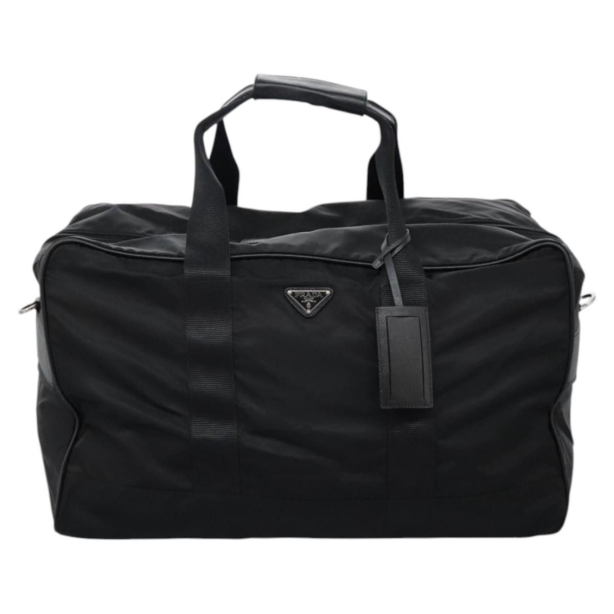 Prada Re-Nylon Black Synthetic Travel Bag (Pre-Owned) Size ONE SIZE - 1 Thumbnail