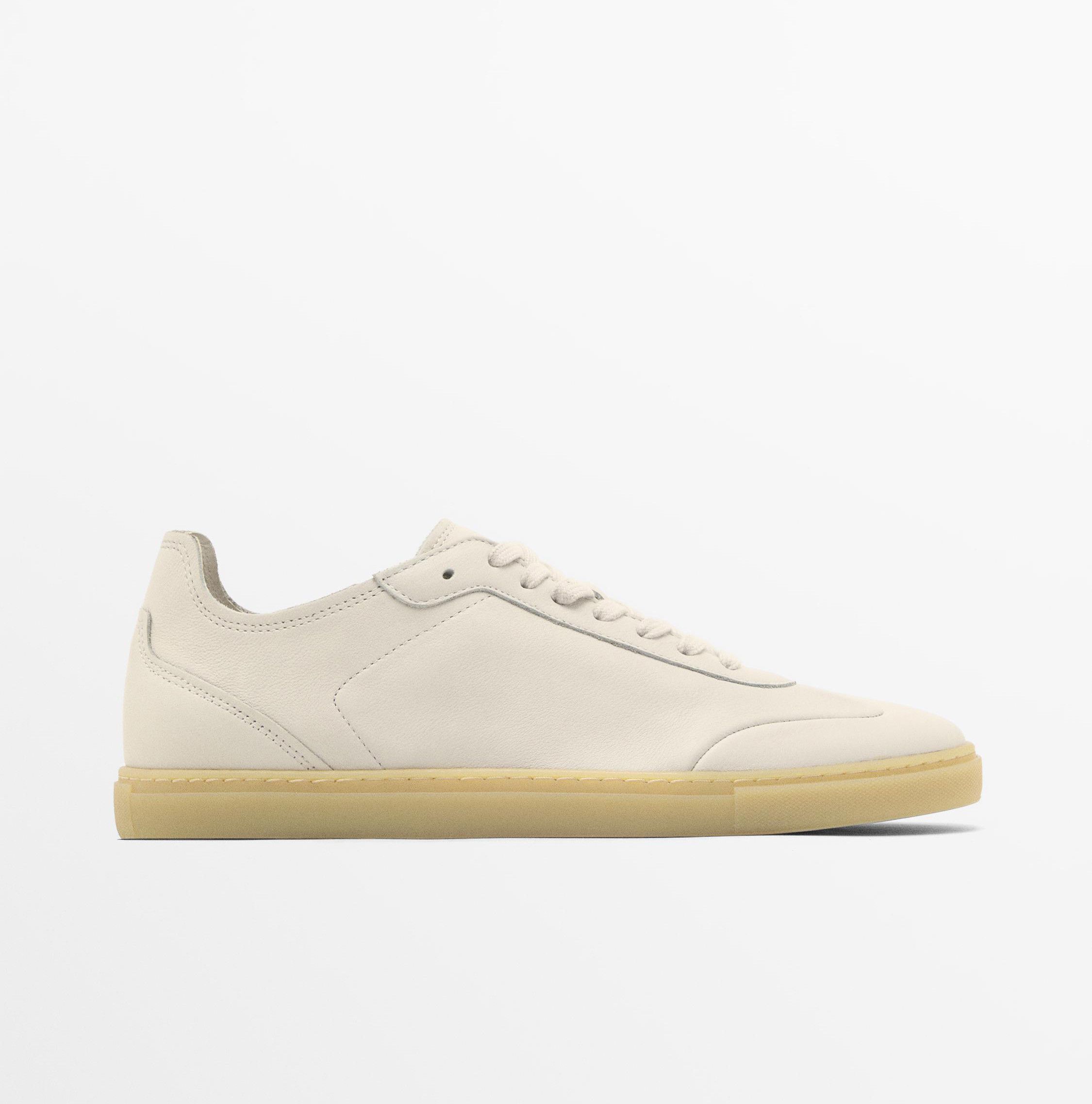Massimo Dutti leather sneakers Size US 11 / EU 44 - 1 Thumbnail