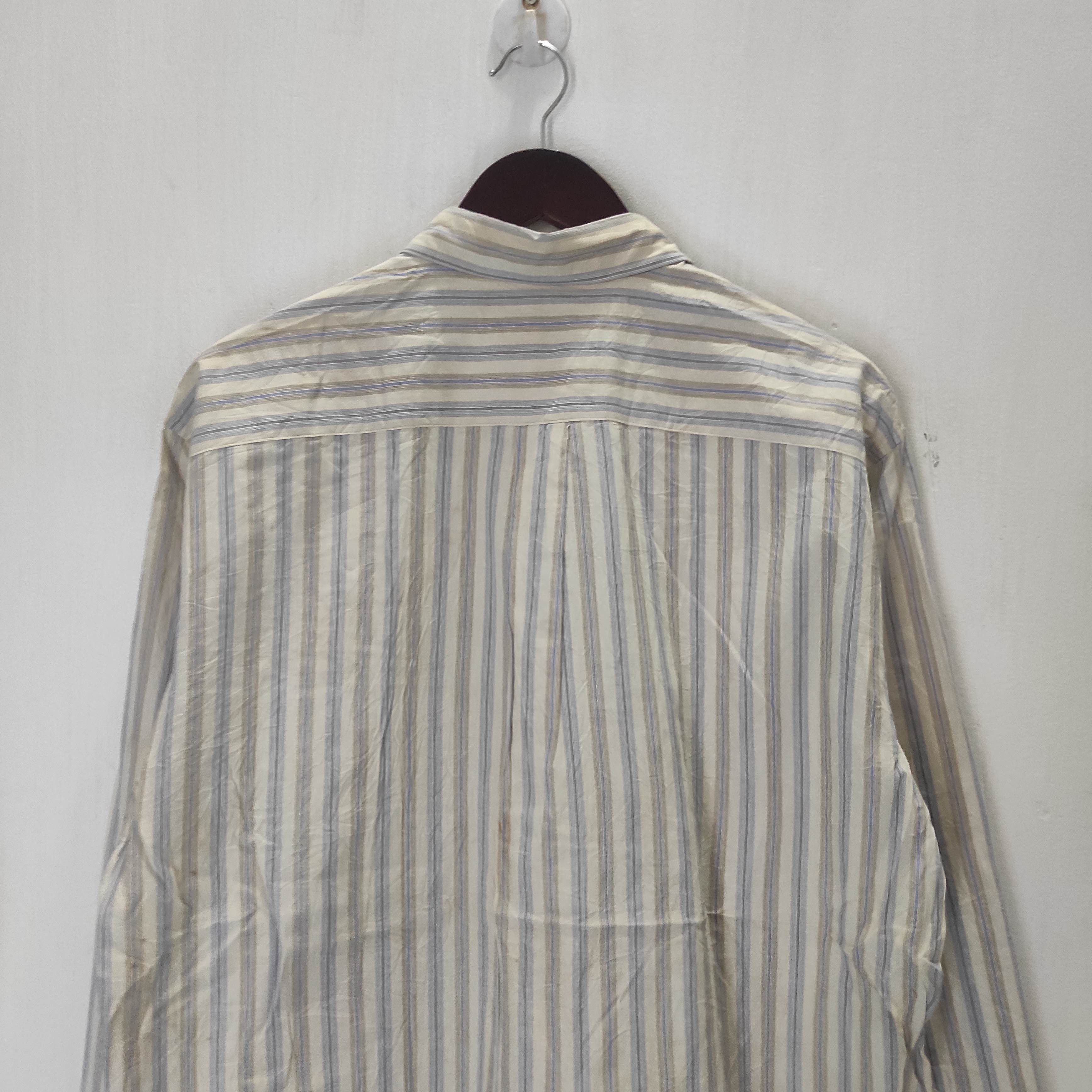 Christian Dior Monsieur Christian Dior Monsieur Stripe Shirt Button Up Size US L / EU 52-54 / 3 - 13 Thumbnail