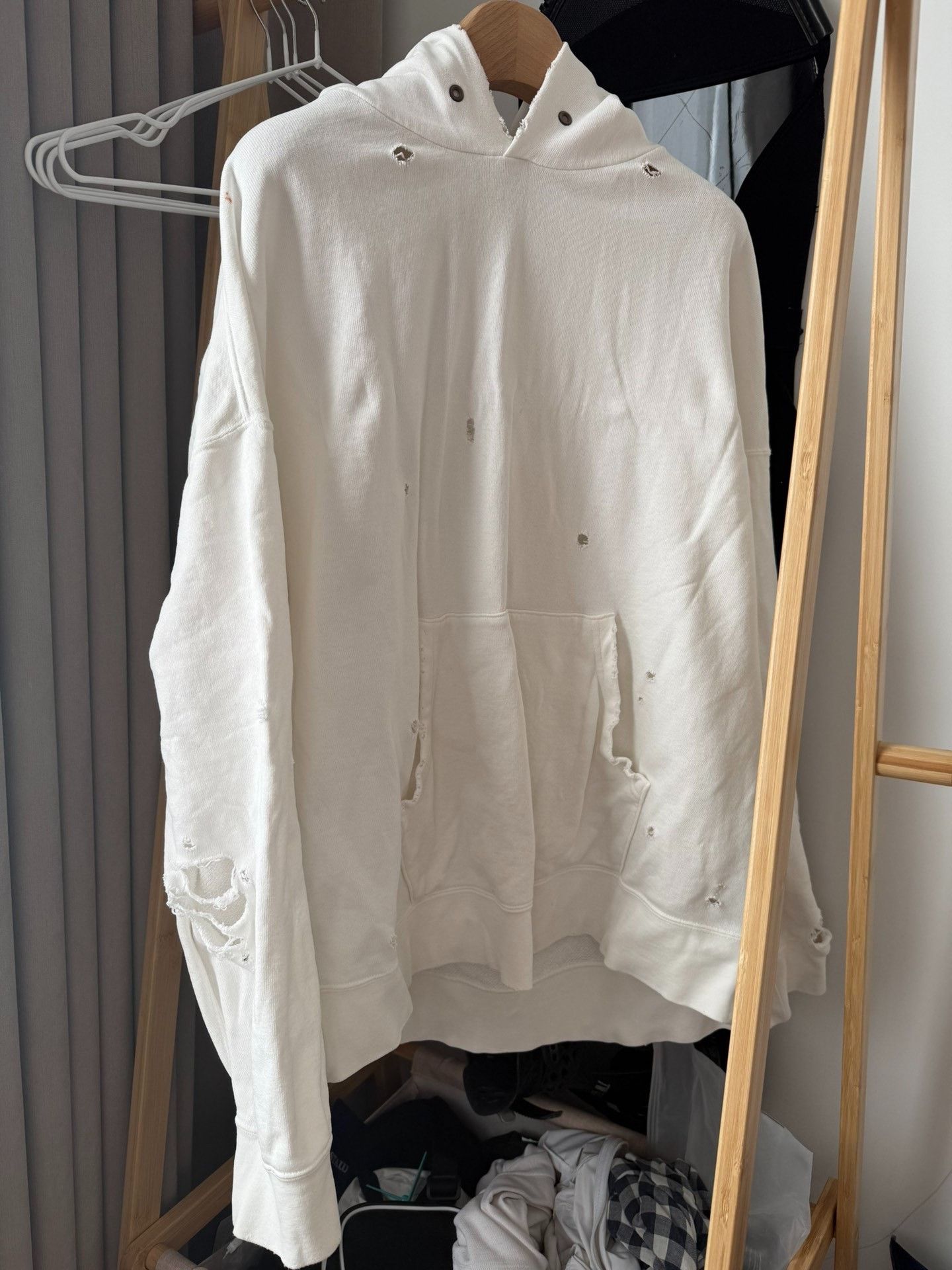 Visvim VISVIM 21SS AMPLUS Distressed Hoodie Size US M / EU 48-50 / 2 - 1 Thumbnail