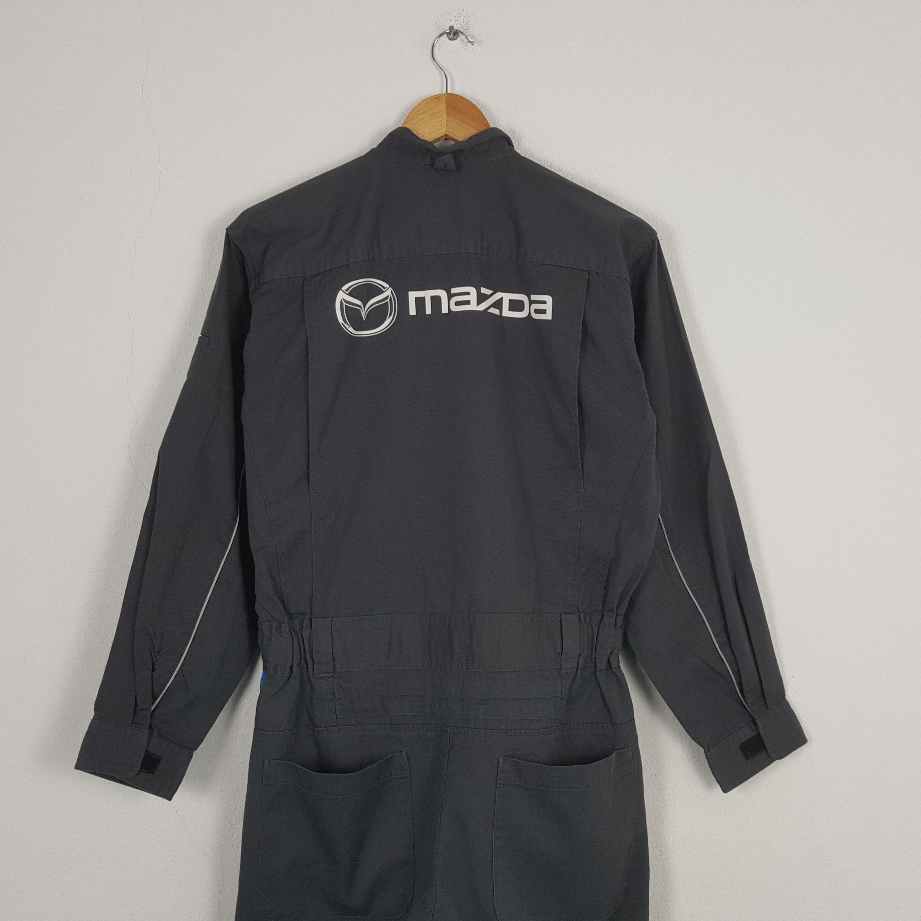 Japanese Brand Vintage Mazda Japan Motorsport Racing Team Coverall RR18 Size US M / EU 48-50 / 2 - 2 Thumbnail