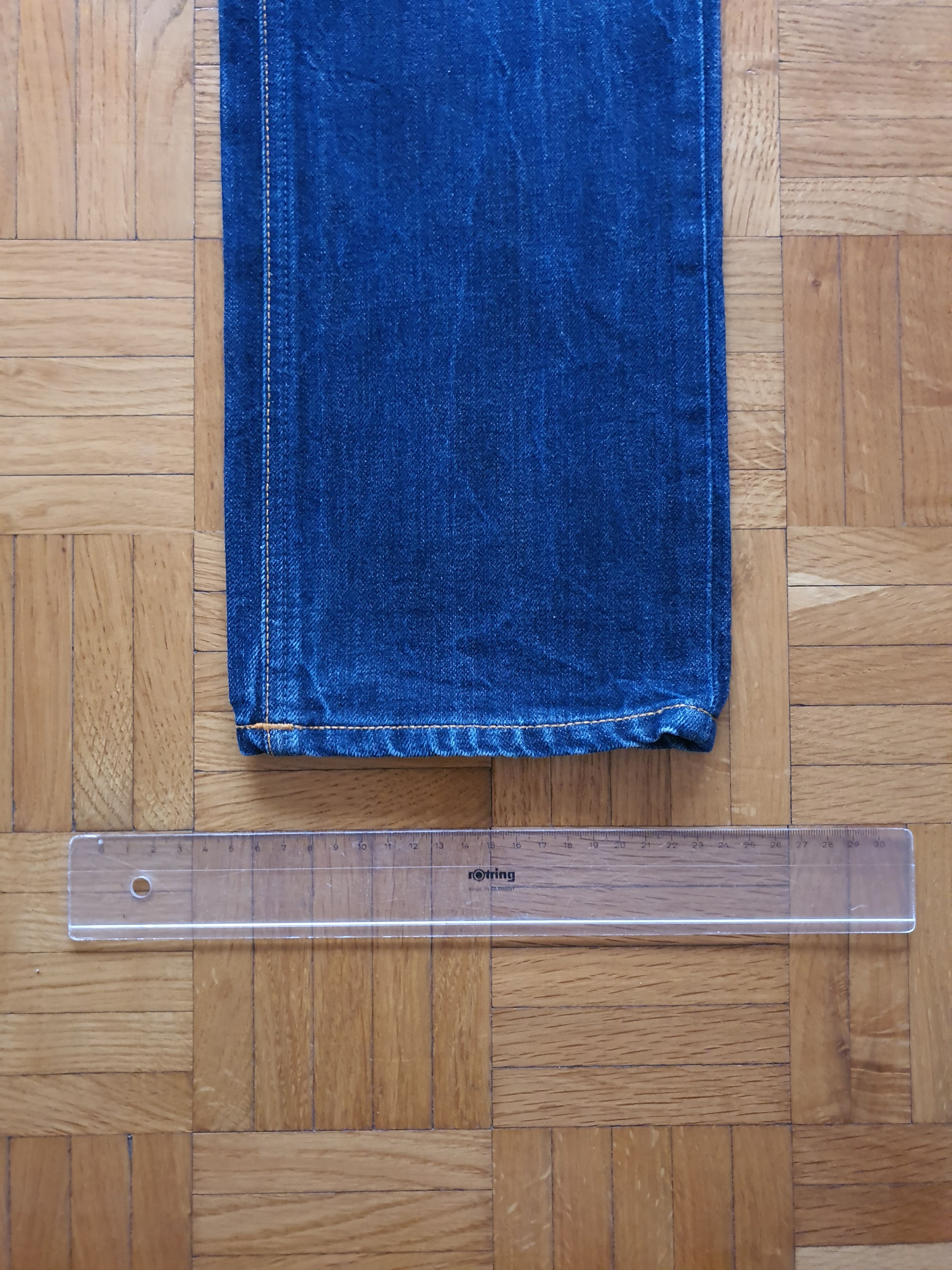 Nudie Jeans GRIM TIM DRY SELVAGE (NJ4087) - Selvedge Jeans - W33 Size US 33 - 12 Thumbnail