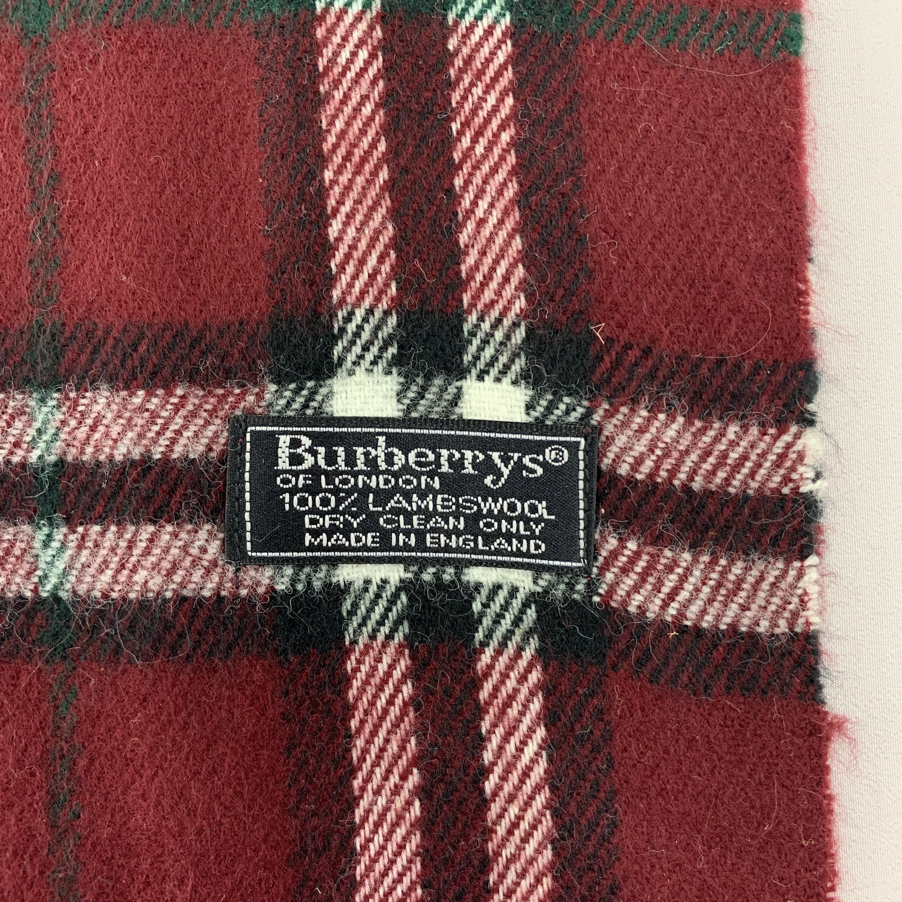 Burberry Burberry Scarf Wool Muffler Neck Wrap BL5125 Size ONE SIZE - 4 Thumbnail