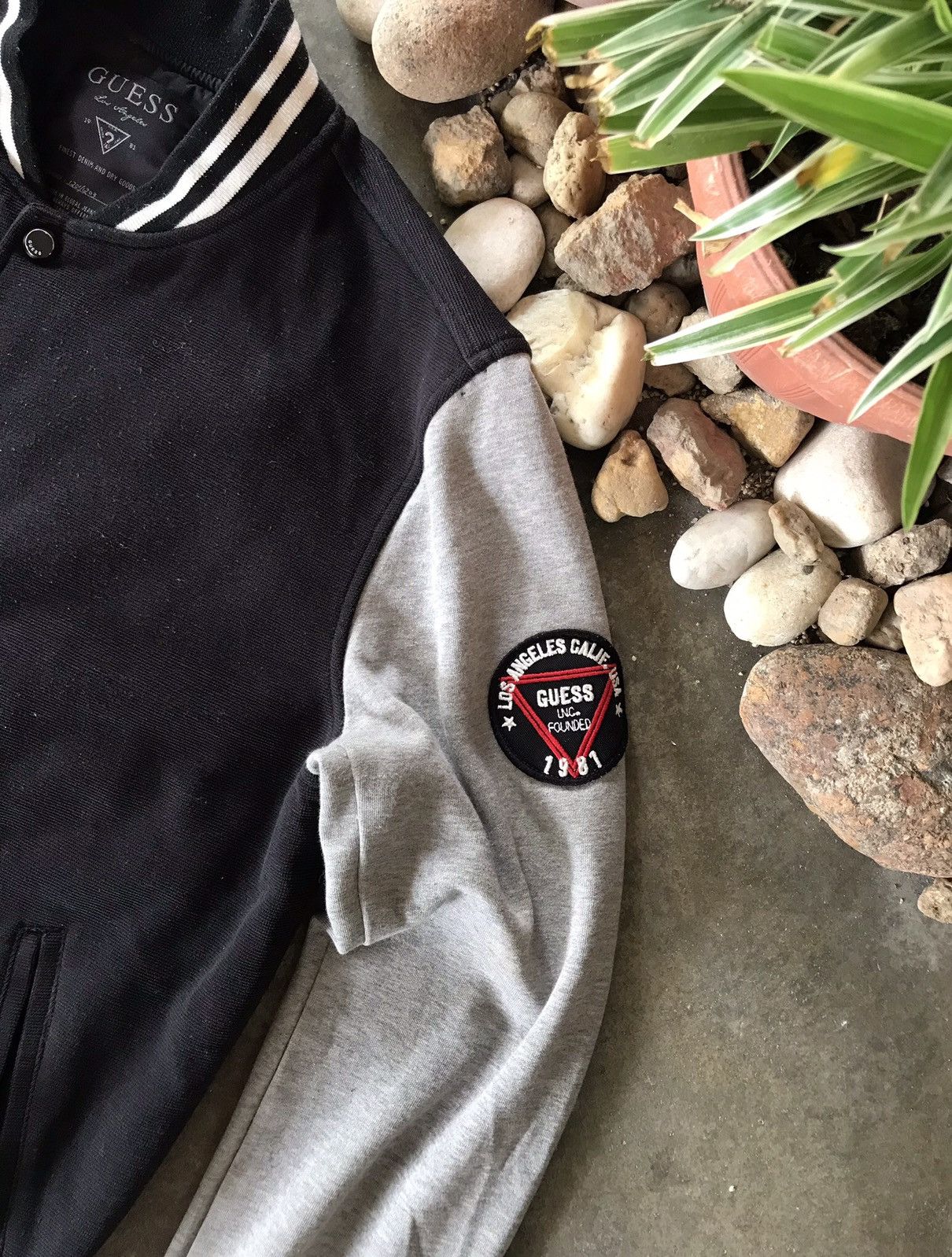 Guess VINTAGE Guess L.A 1981 Varsity Jacket 🔥 Size XL / US 12-14 / IT 48-50 - 12 Thumbnail
