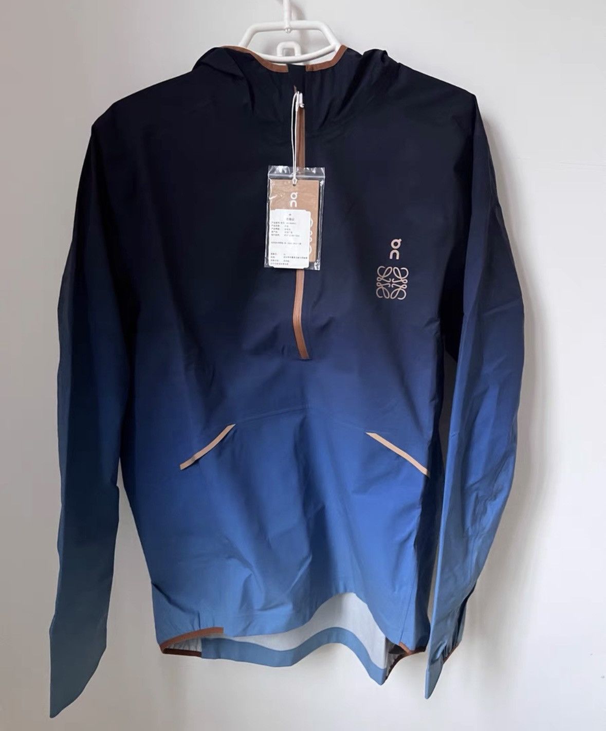 Loewe loewe x on gradient half-zip jacket. Size US XL / EU 56 / 4 - 1 Thumbnail