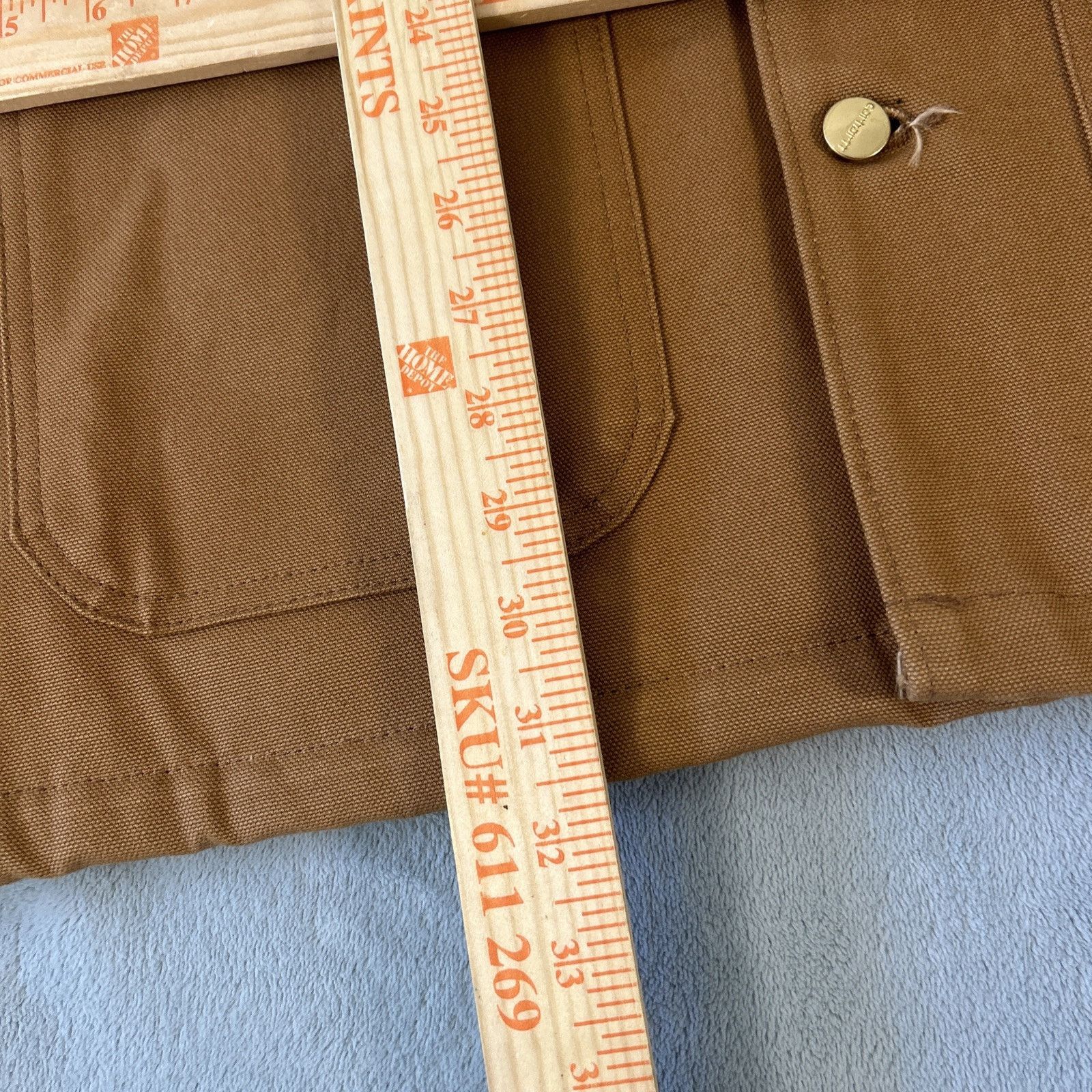 Carhartt Carhartt Detroit Chore Jacket Tall XL Wool Lined Worker Barn Size XL / US 12-14 / IT 48-50 - 8 Thumbnail