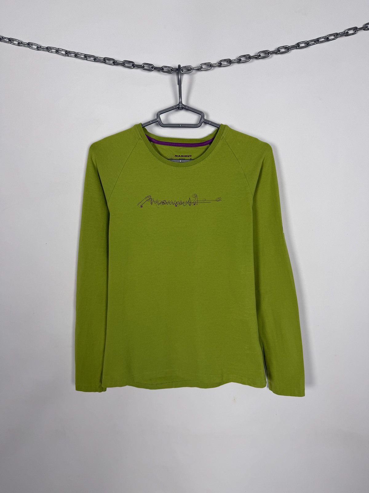 Mammut Mammut Stretch Long Sleeve T-Shirt Outdoor Top Pullover Sz M Size M / US 6-8 / IT 42-44 - 1 Thumbnail