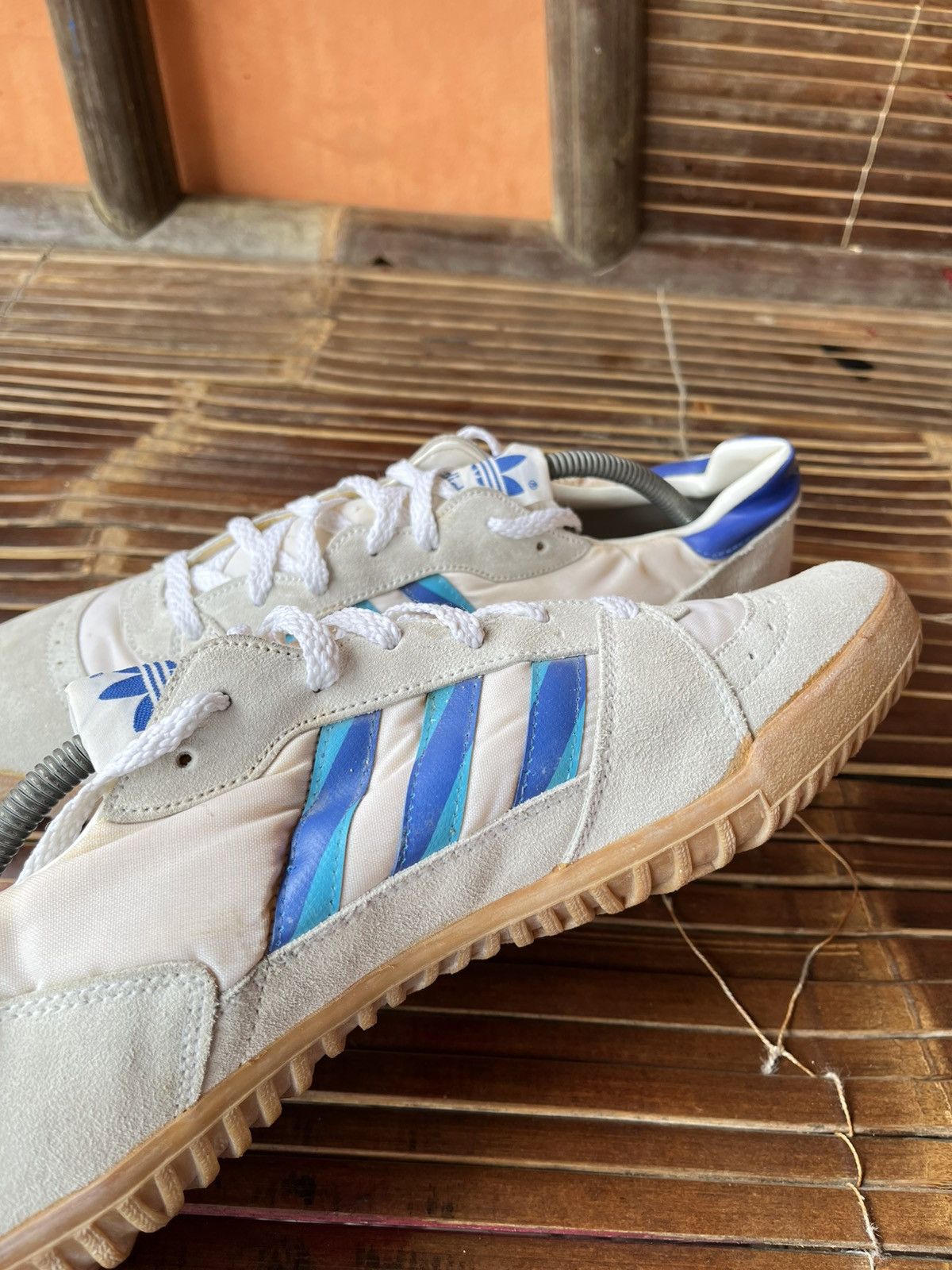 Adidas 1990s Adidas Indoor training vintage rare Size US 12.5 / EU 45-46 - 12 Thumbnail