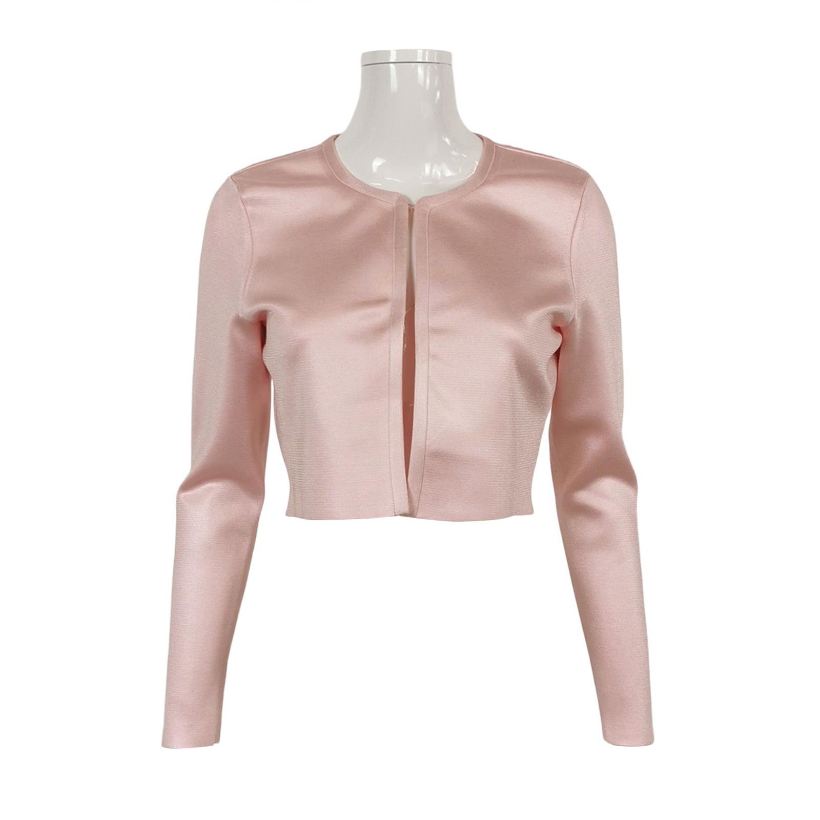 Alexander Wang Alexander Wang Pink Crop Jacket Size S Size S / US 4 / IT 40 - 1 Thumbnail