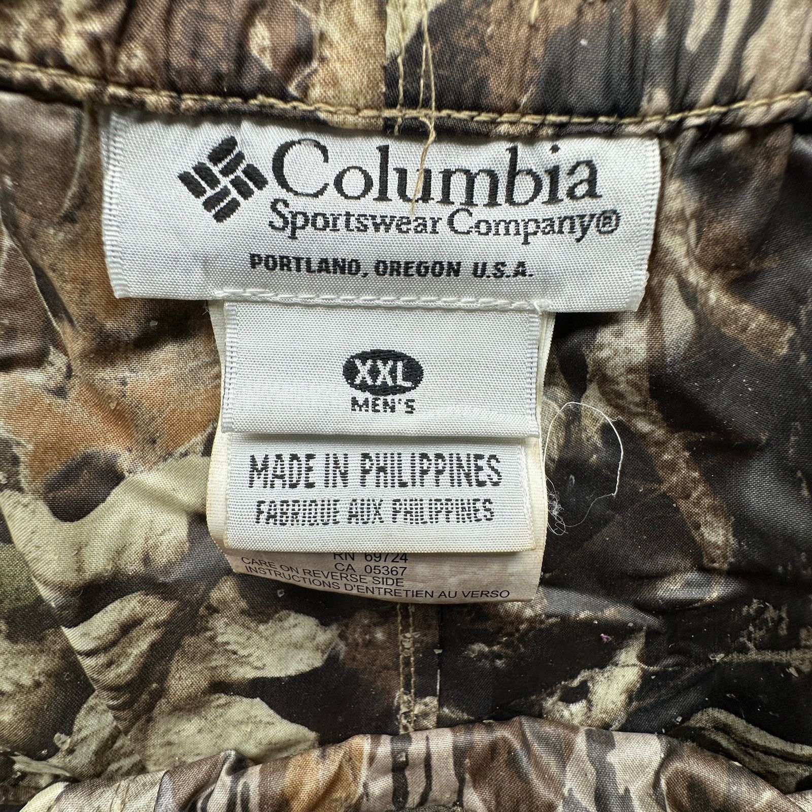 Columbia VTG Columbia Sportswear Tree Camouflage Polyamide Pants XXL Size US 44 / EU 60 - 4 Thumbnail