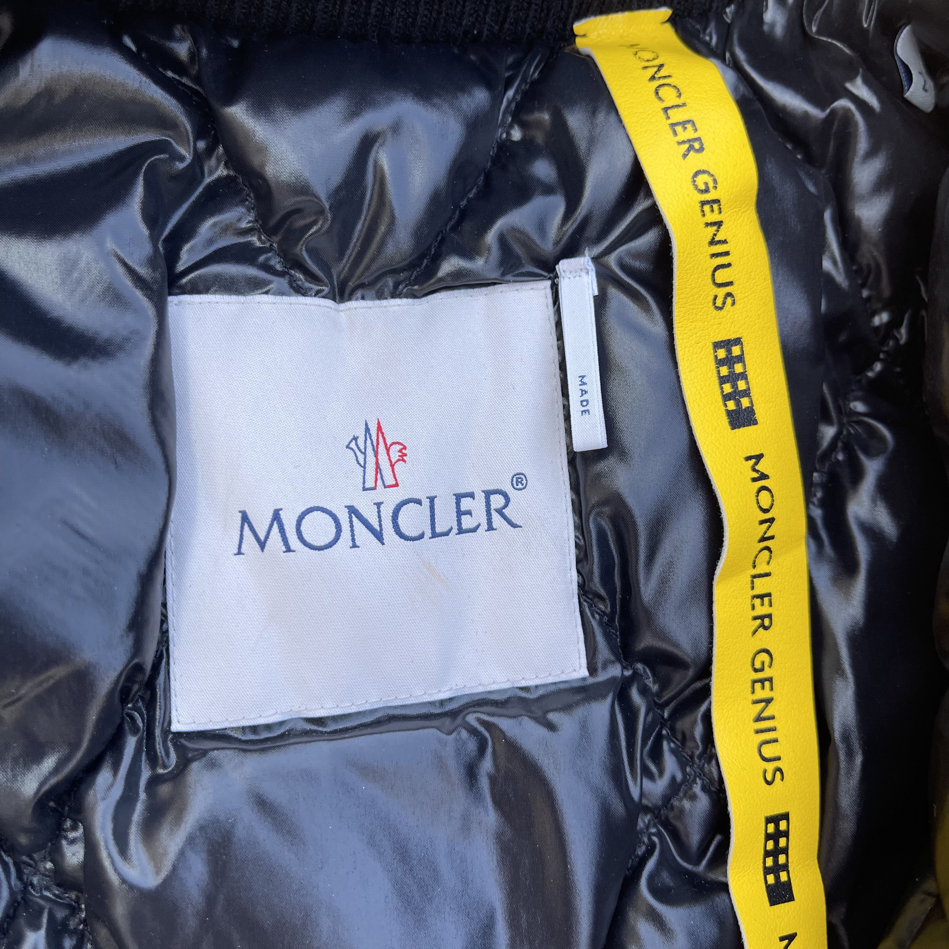 Fragment Design × Moncler 2018 Moncler x Fragment Bomber Jacket Size US M / EU 48-50 / 2 - 12 Thumbnail