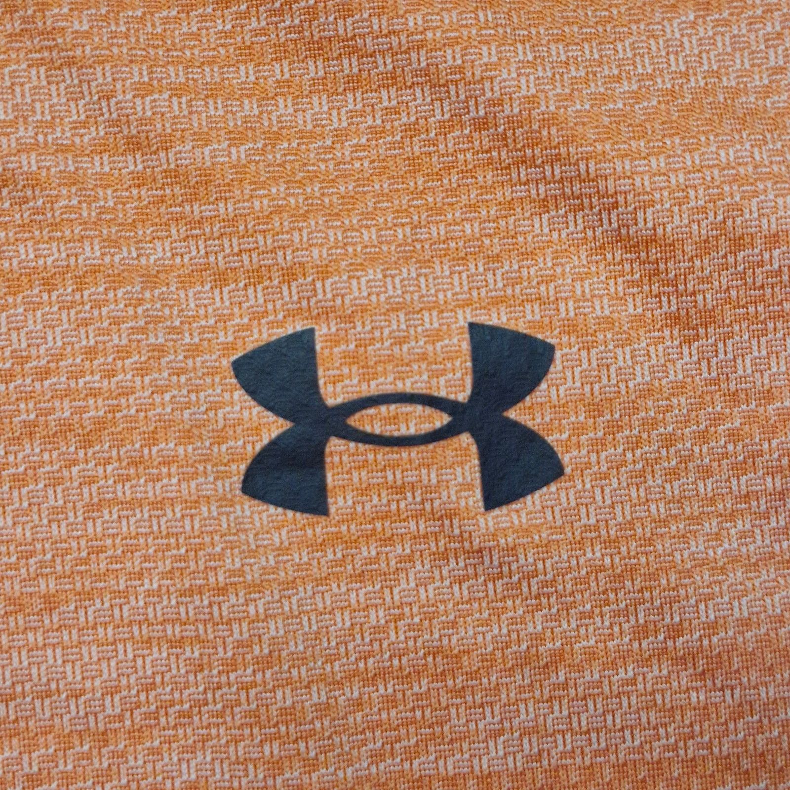 Under Armour Under Armour Mens Heather Orange Polo Golf Shirt L Loose Fit Size US L / EU 52-54 / 3 - 2 Thumbnail
