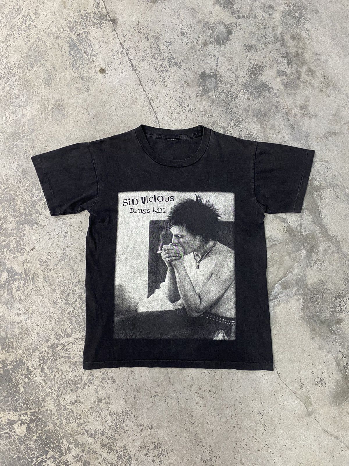 Band Tees × Vintage Vintage sid vicious Size US S / EU 44-46 / 1 - 1 Thumbnail
