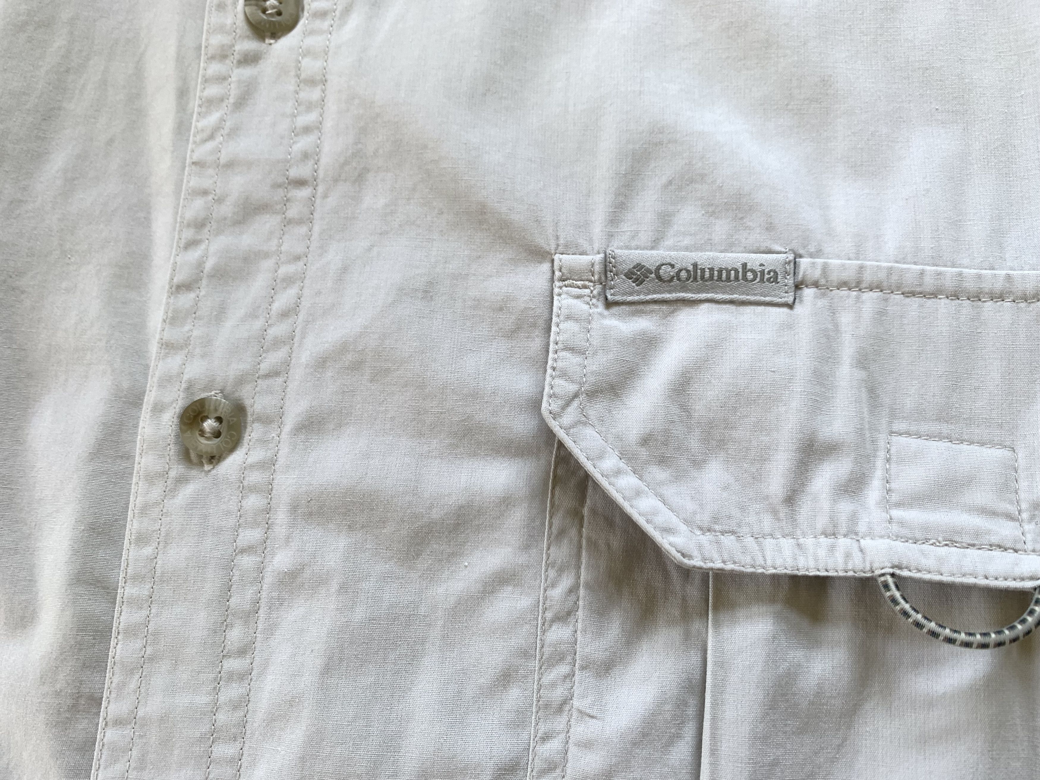Columbia Columbia Pocket Cotton Short Sleeve Shirt Size US XXL / EU 58 / 5 - 5 Thumbnail