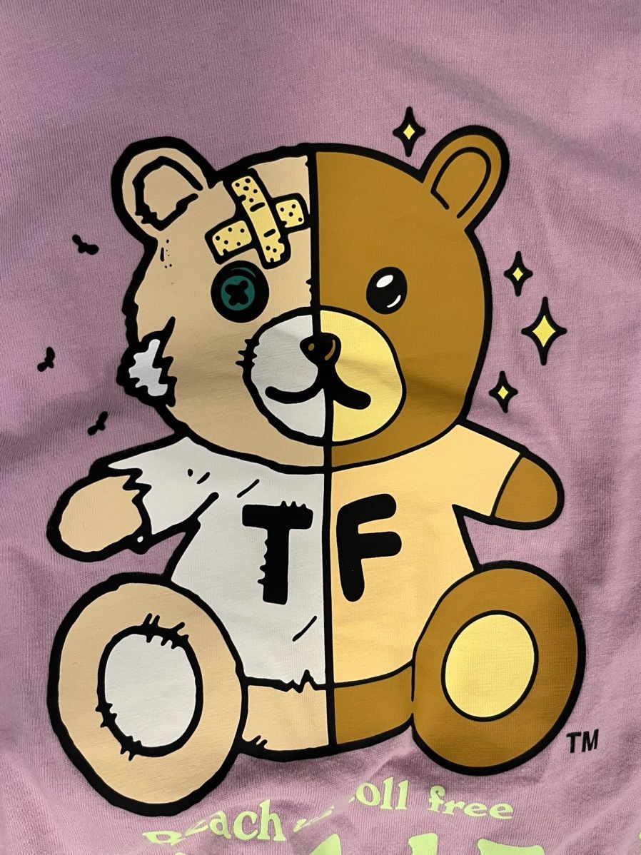 Teddy Fresh Teddy Fresh Brown Bear Pink Longsleeve - Medium Size US M / EU 48-50 / 2 - 6 Thumbnail