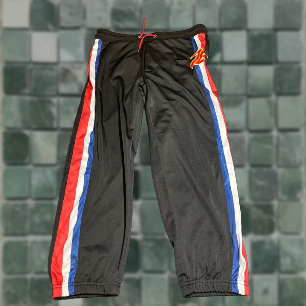 Vintage VINTAGE Overwatch Jogger Pants XL Black RWB Striped Lounge 76 Video Game Mens Size US 36 / EU 52 - 1 Preview